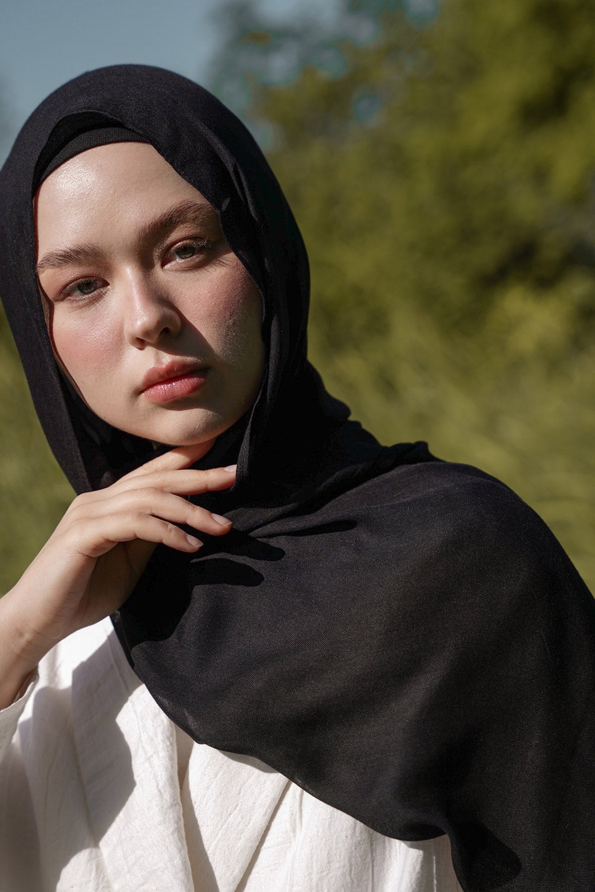 Modal Hijab - Black