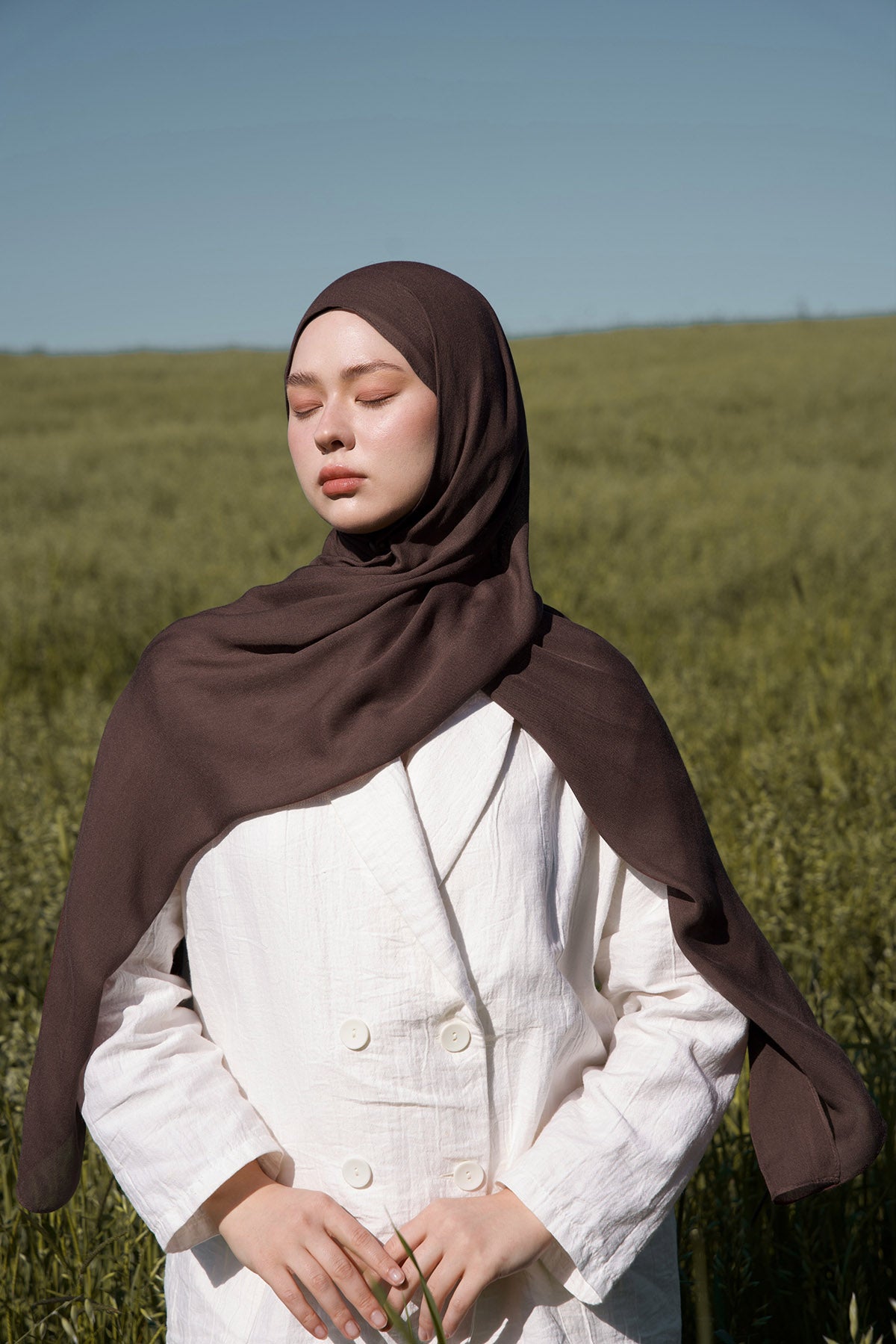 Modal Hijab - Pecan