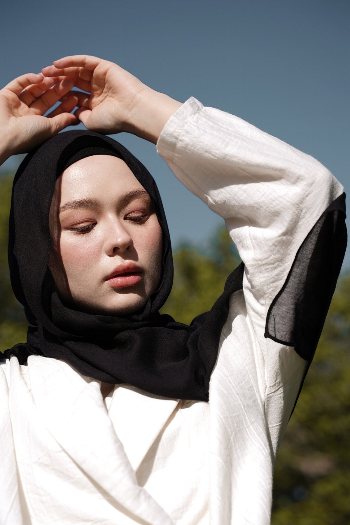 Modal Hijab - Black