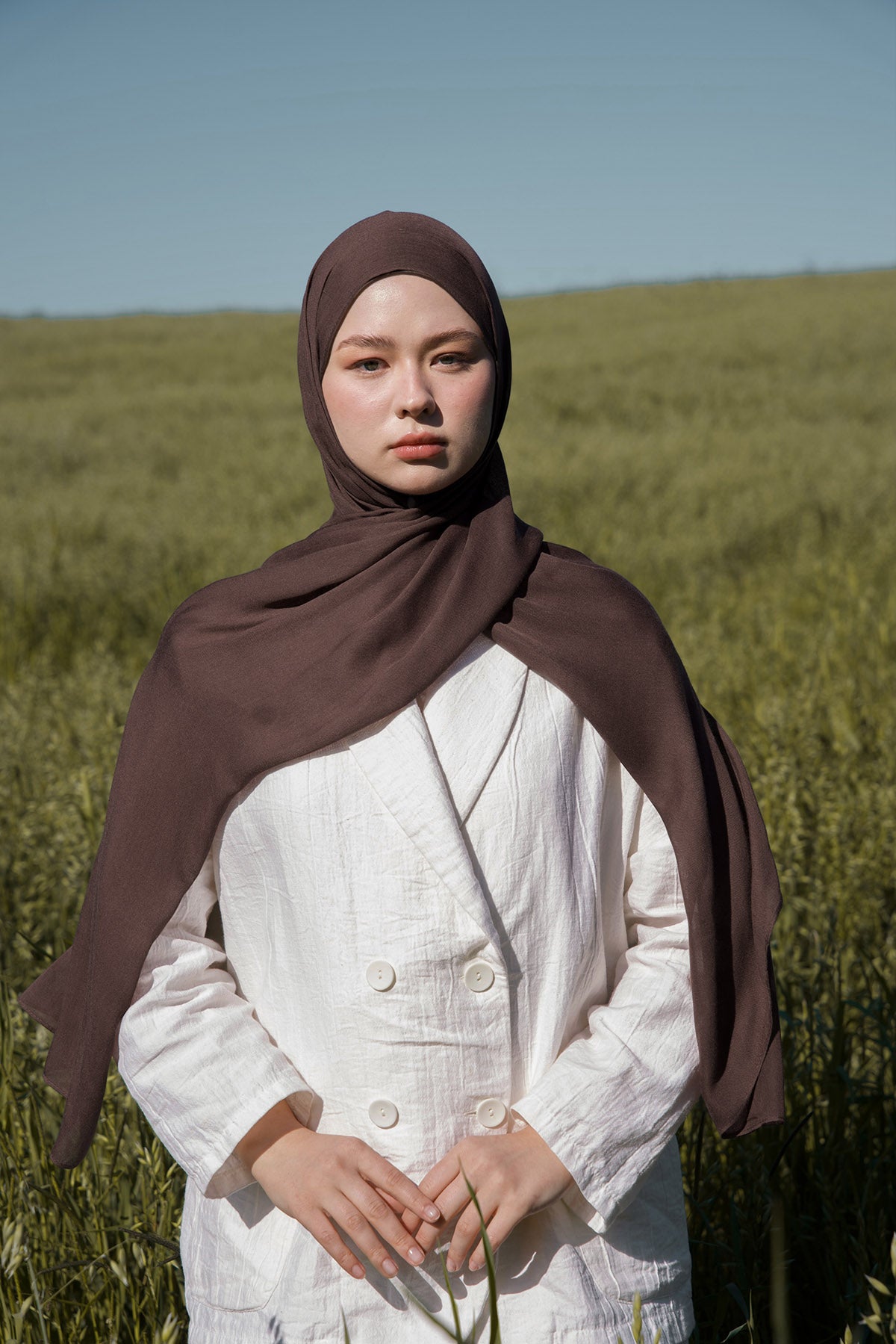 Modal Hijab - Pecan