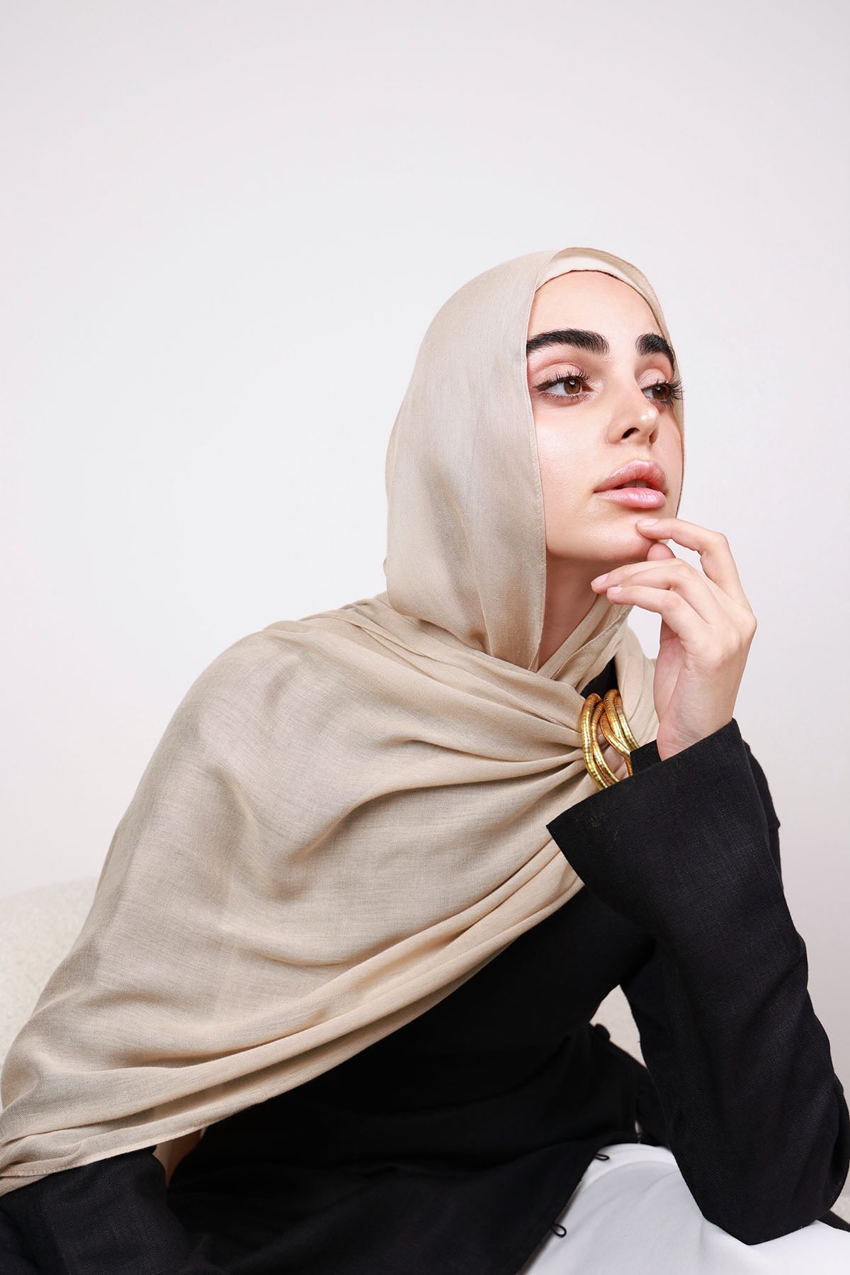 Modal Hijab - Light Vanilla