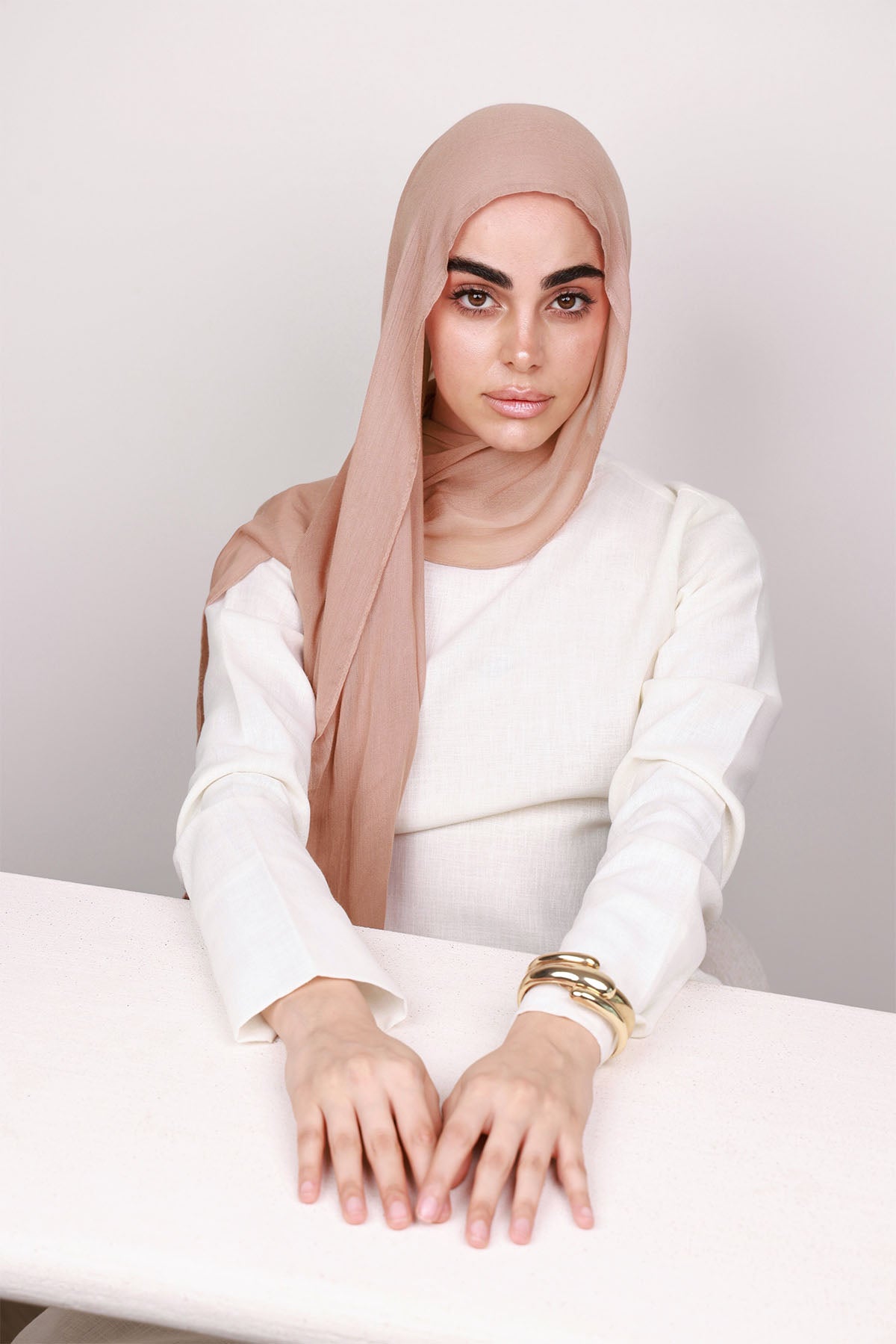 Modal Hijab - Blush