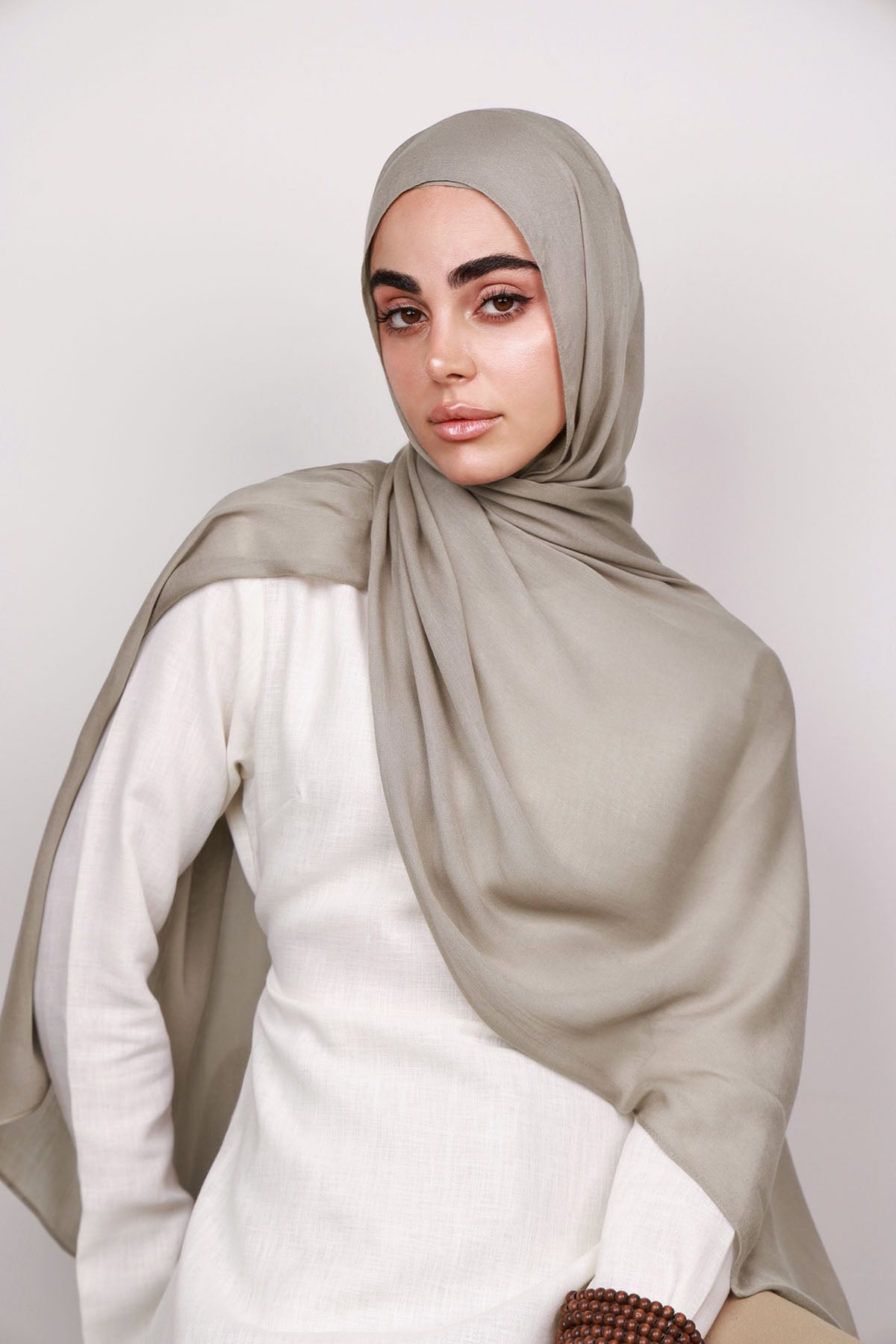 Modal Hijab - Taupe