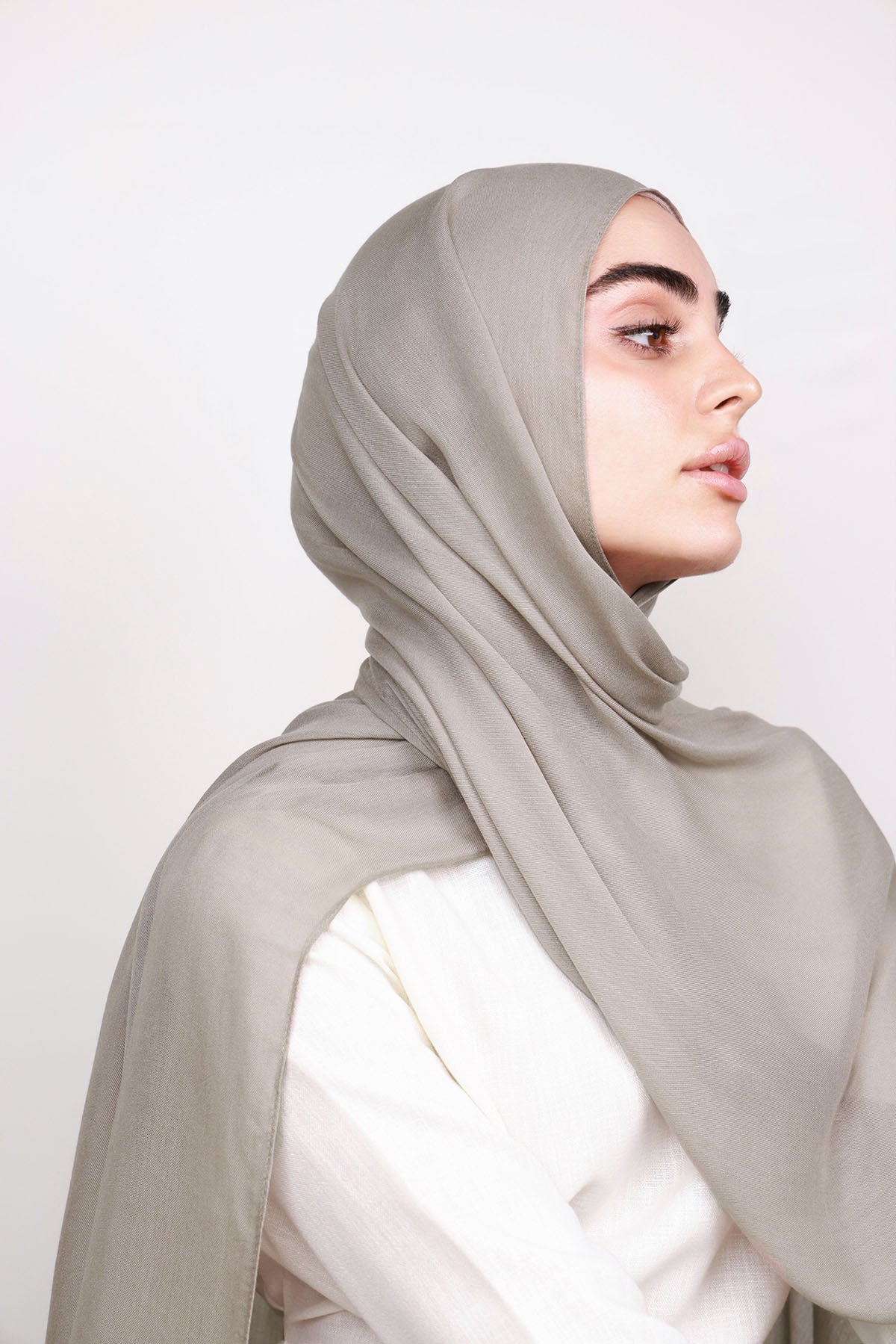 Modal Hijab - Taupe