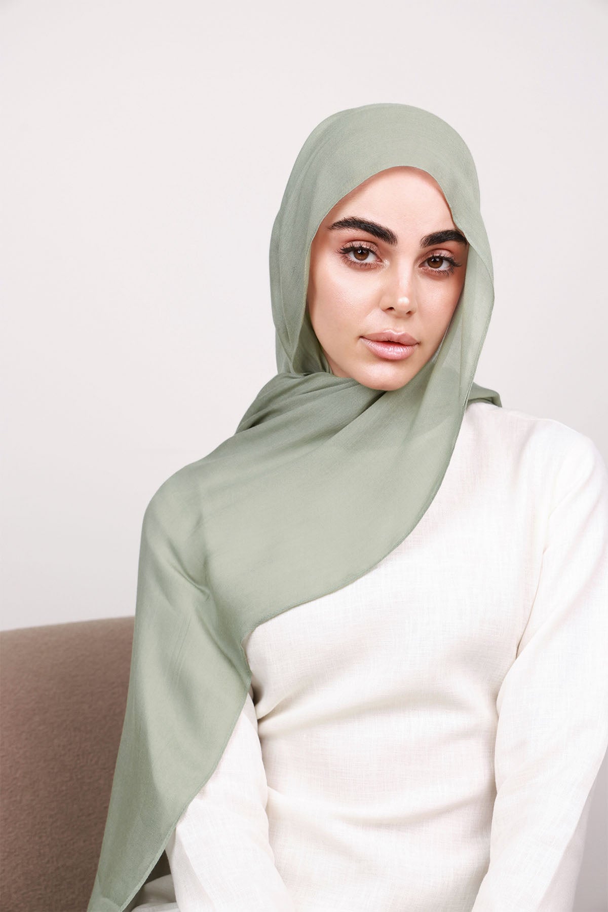 Modal Hijab - Sage