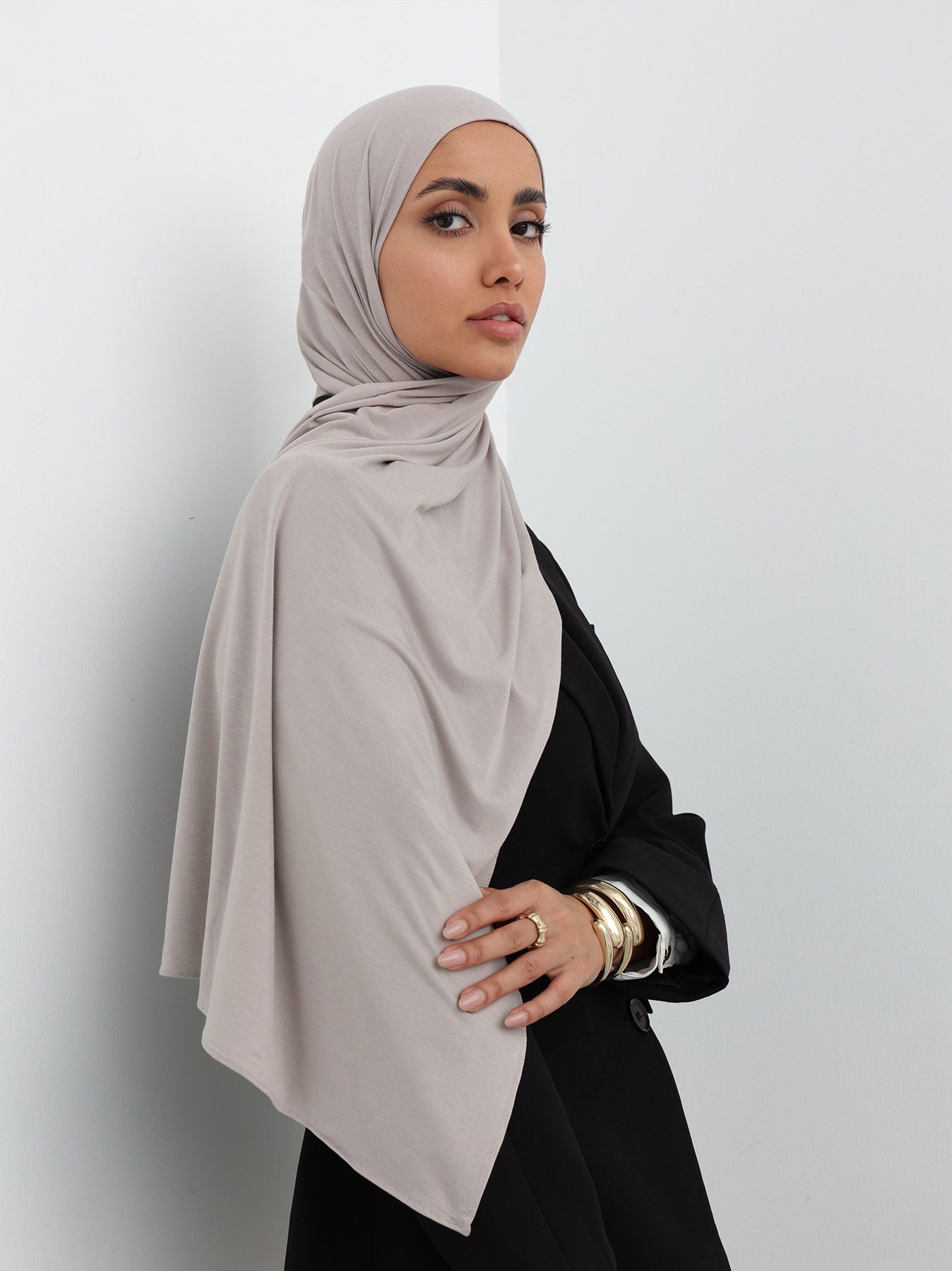 حجاب جرسيه - Soft Amber