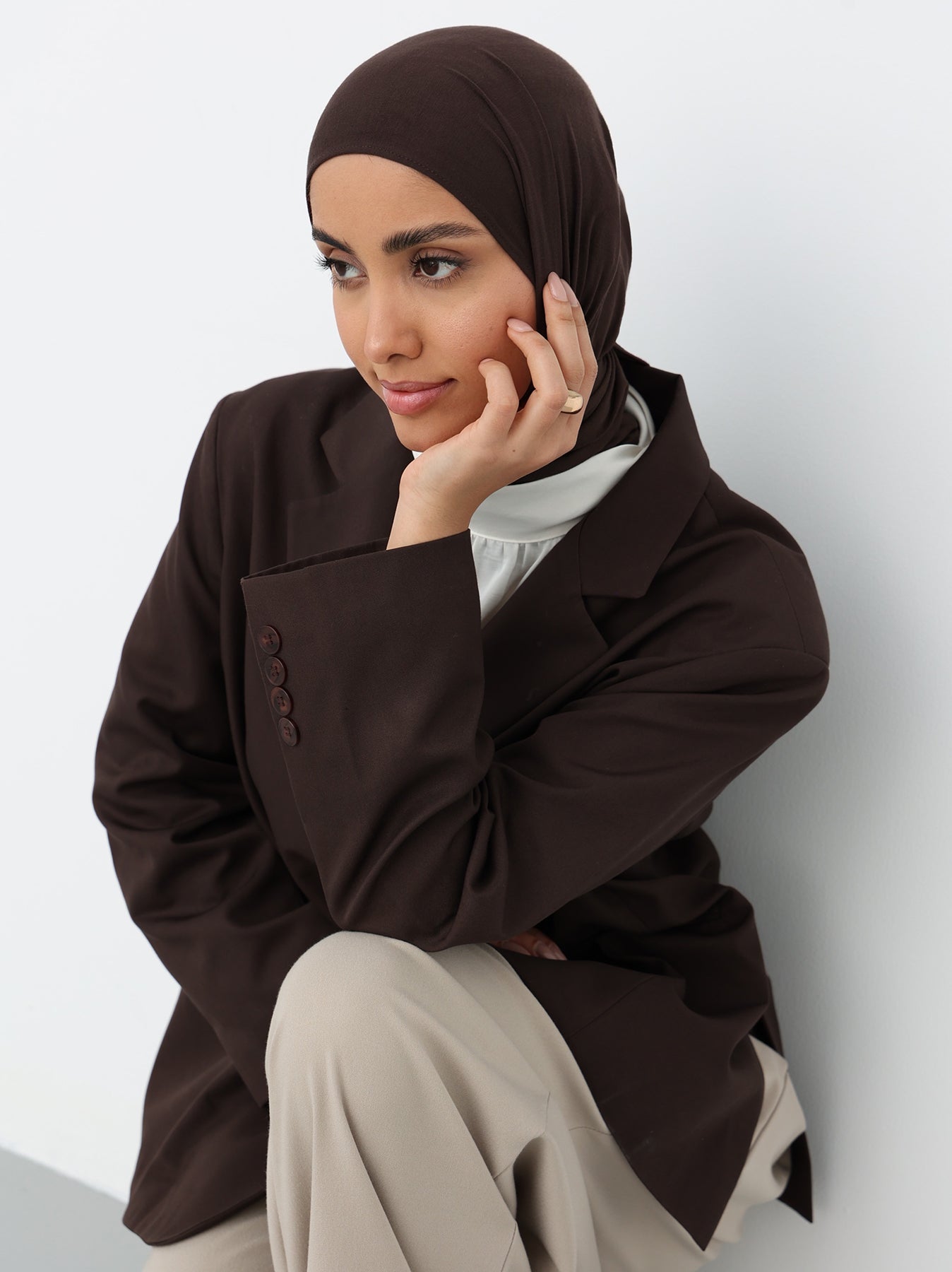 Triangle Jersey - Chocolate