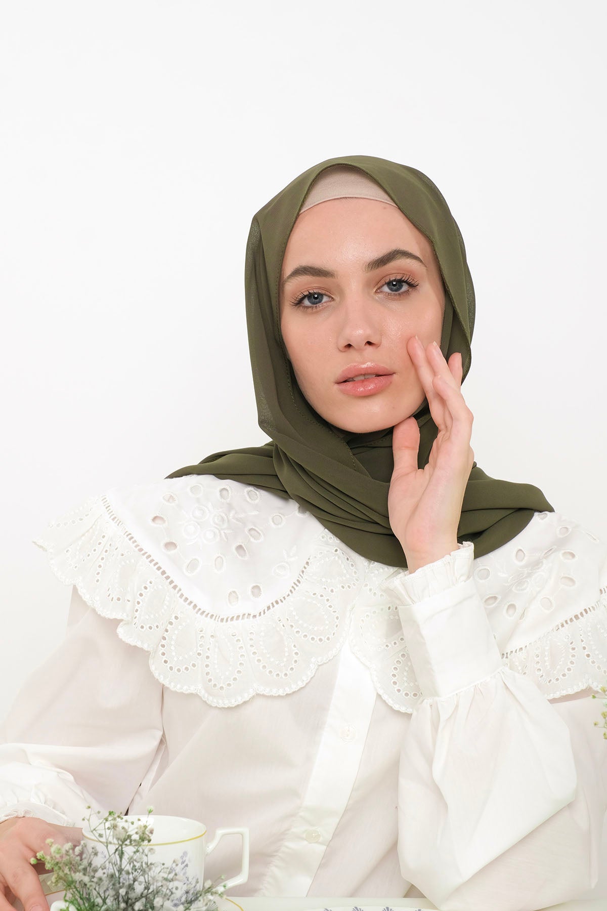 Chiffon Hijab - Avocado