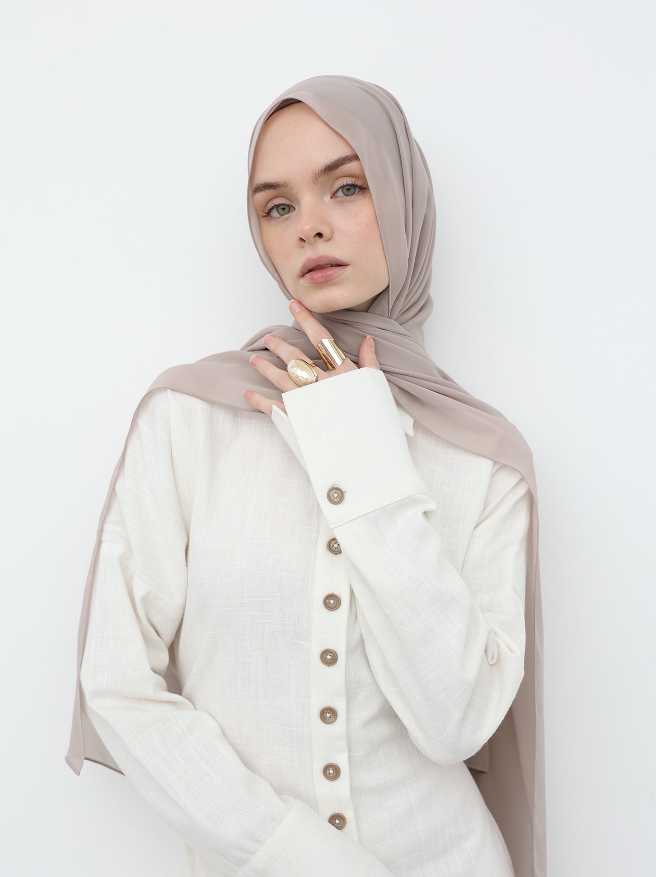 حجاب شيفون - Soft Amber