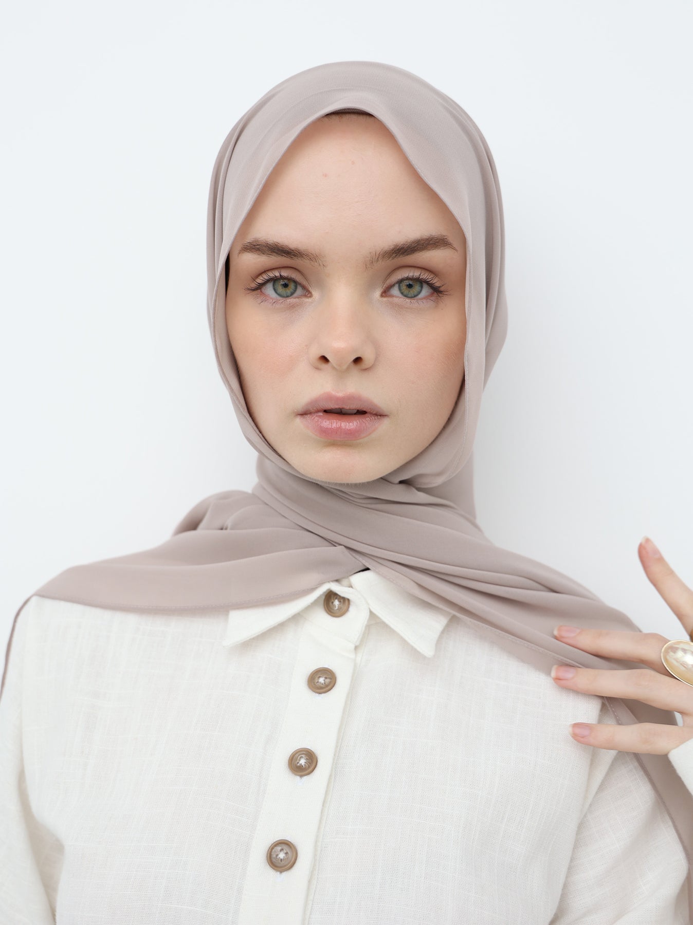 حجاب شيفون - Soft Amber