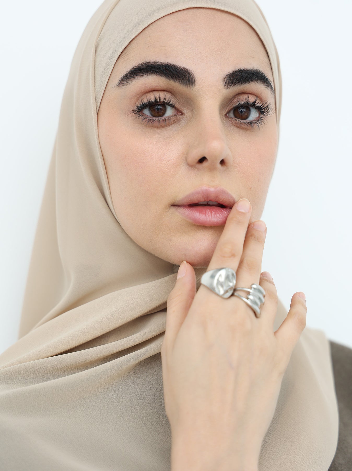 Chiffon Hijab - Rodeo Dust