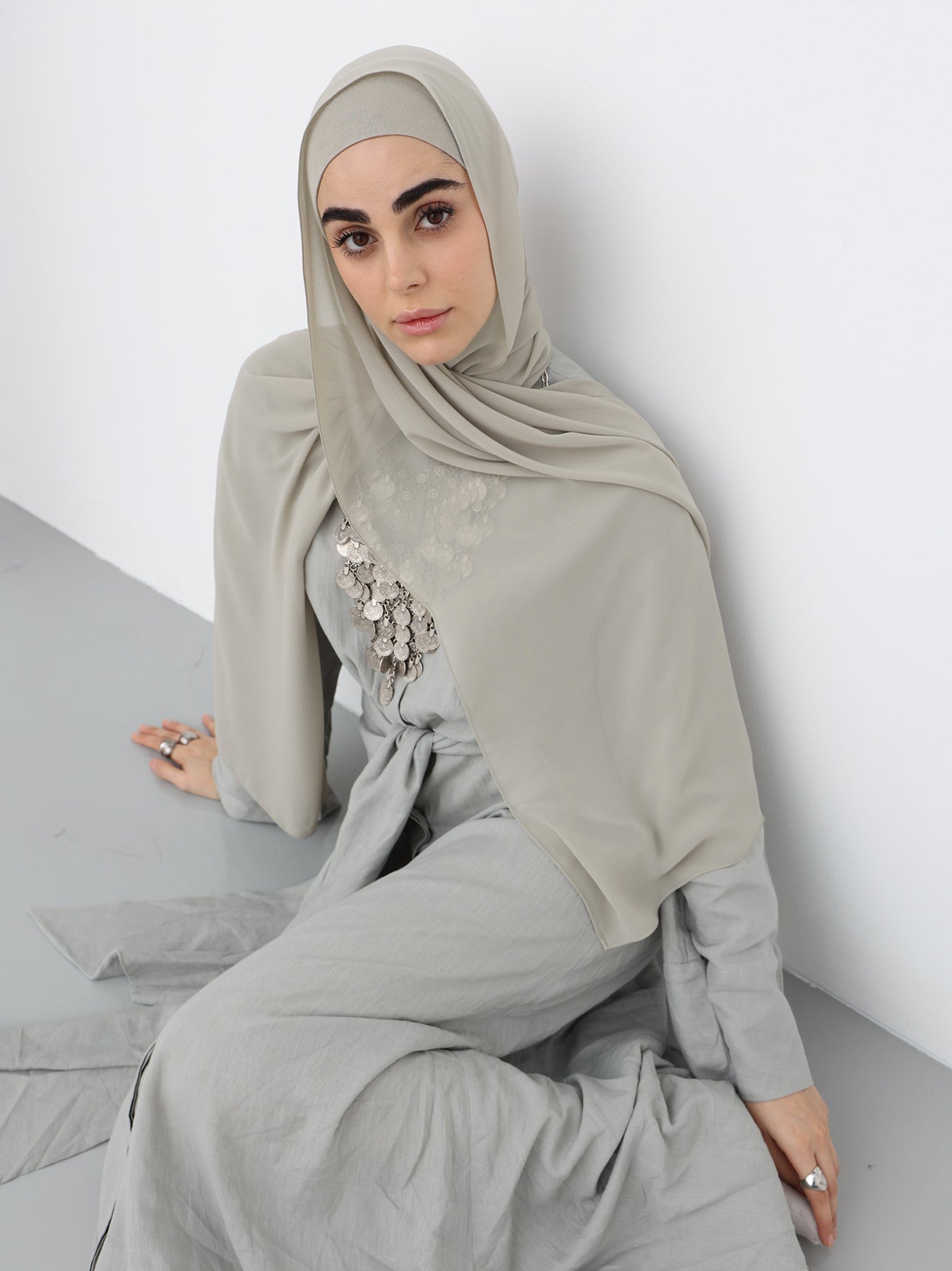 Matching Set - Pastel Grey