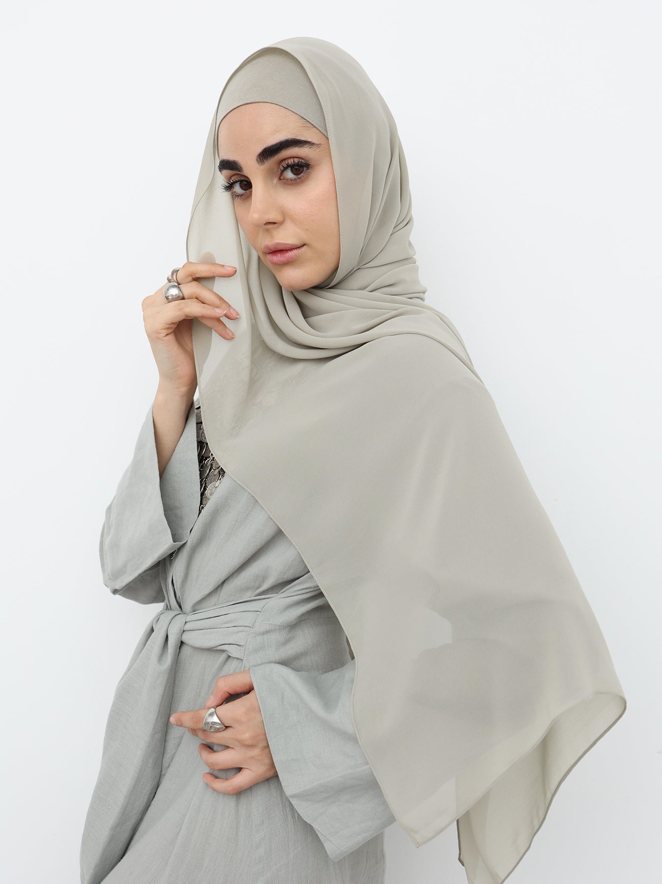 Matching Set - Pastel Grey