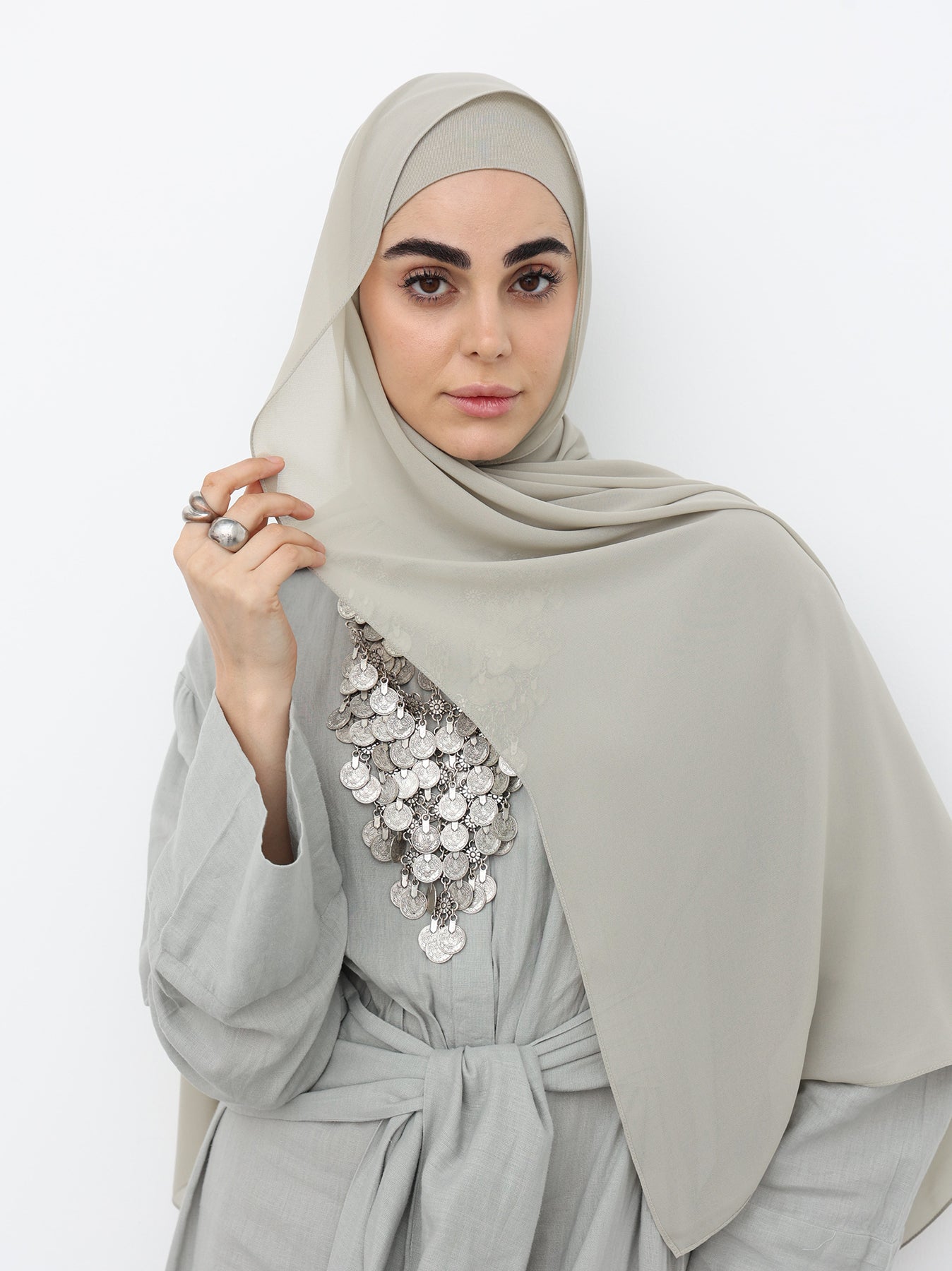 Matching Set - Pastel Grey