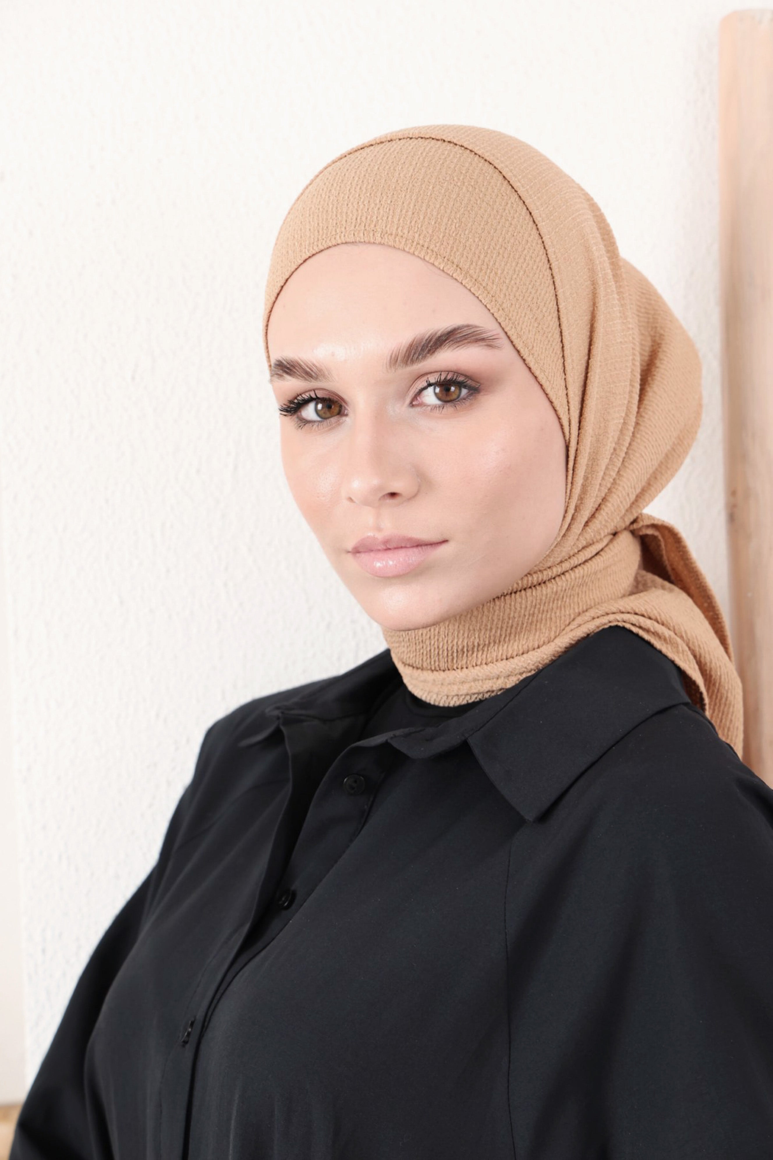 Easy Breezy Hijab in Camel Color