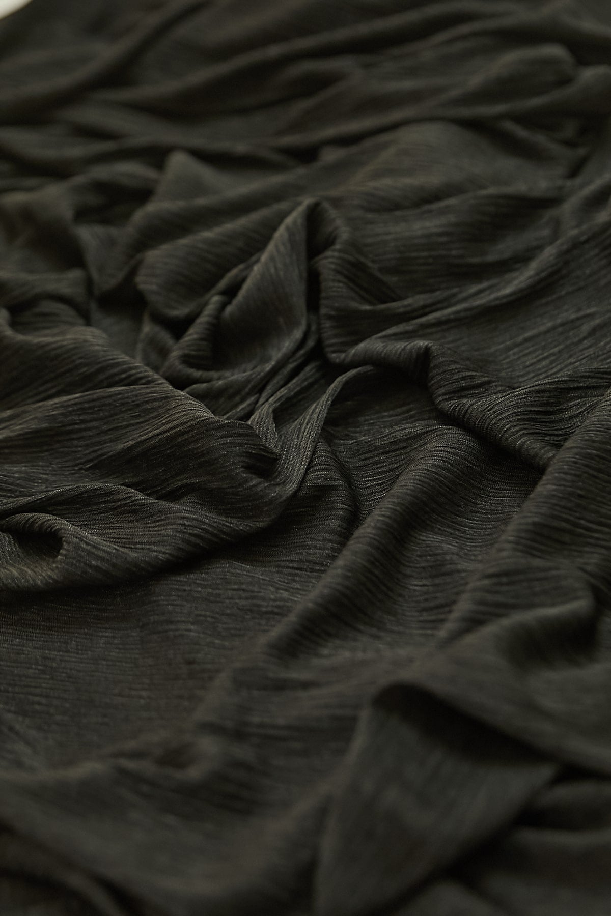 Cashmere Hijab in Black Color