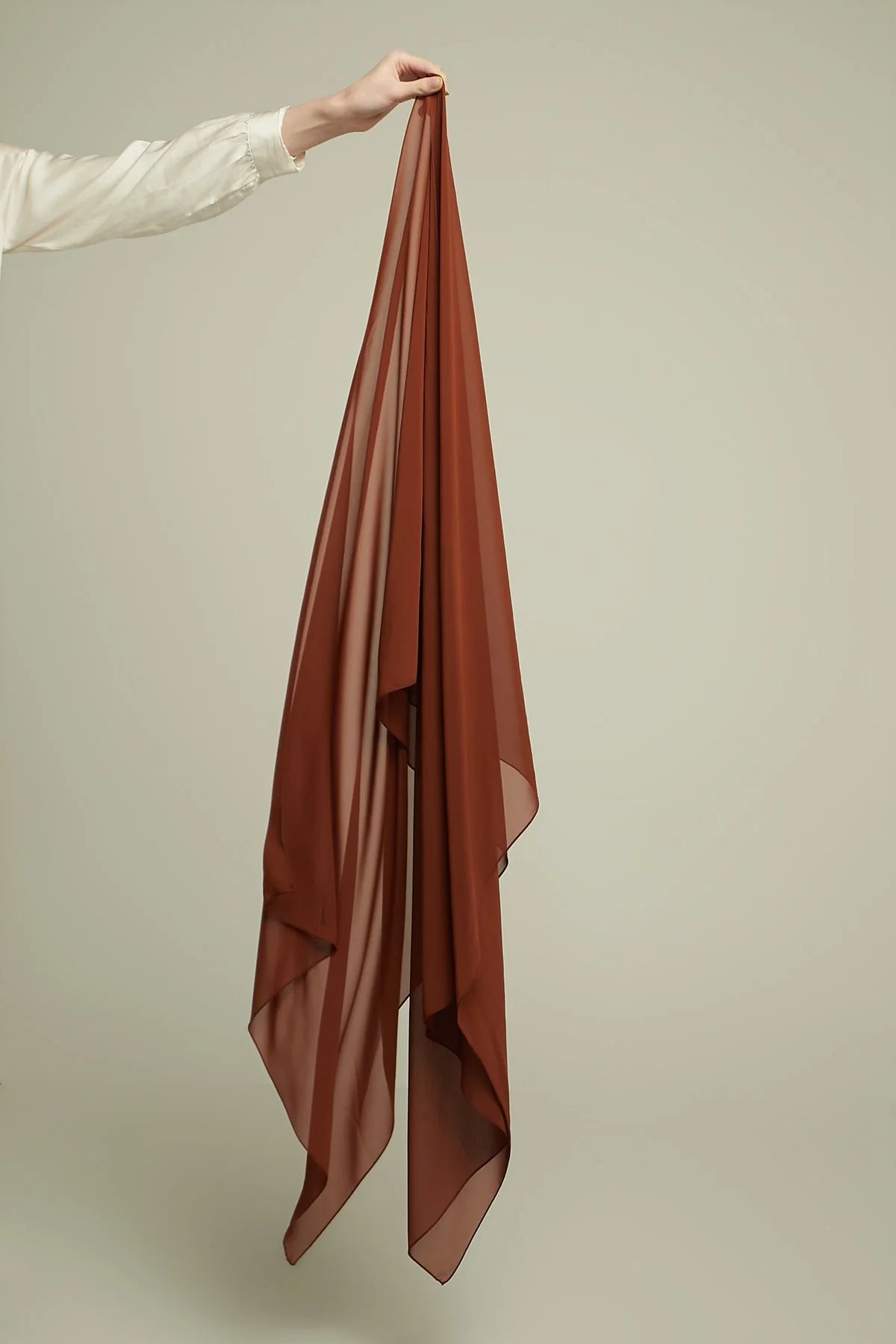 Chiffon Hijab - Walnut