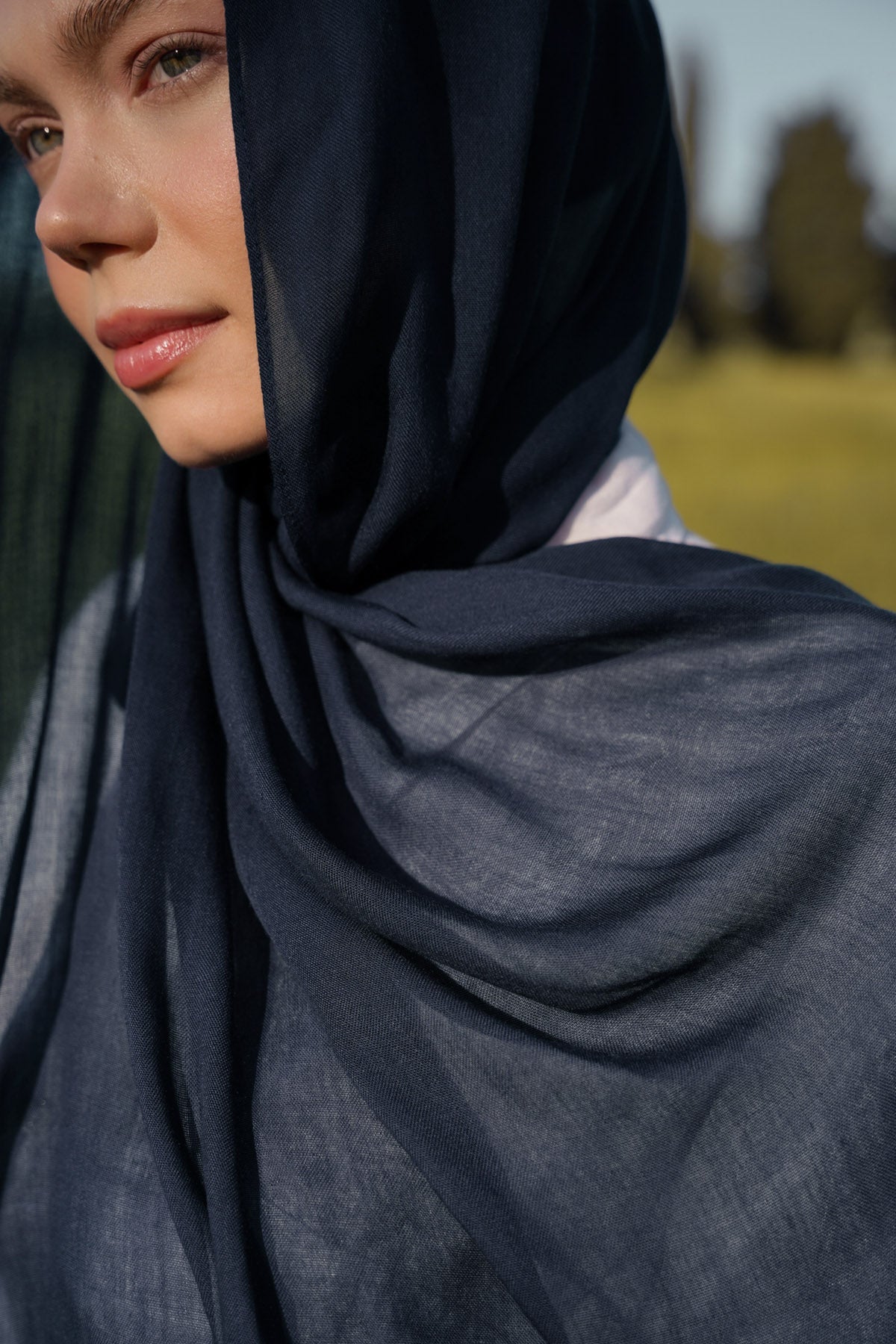 Modal Hijab - Navy