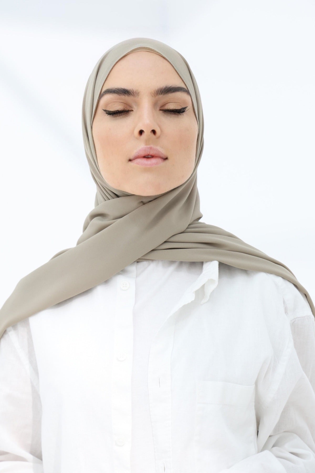 Double Chiffon - Sand Dune