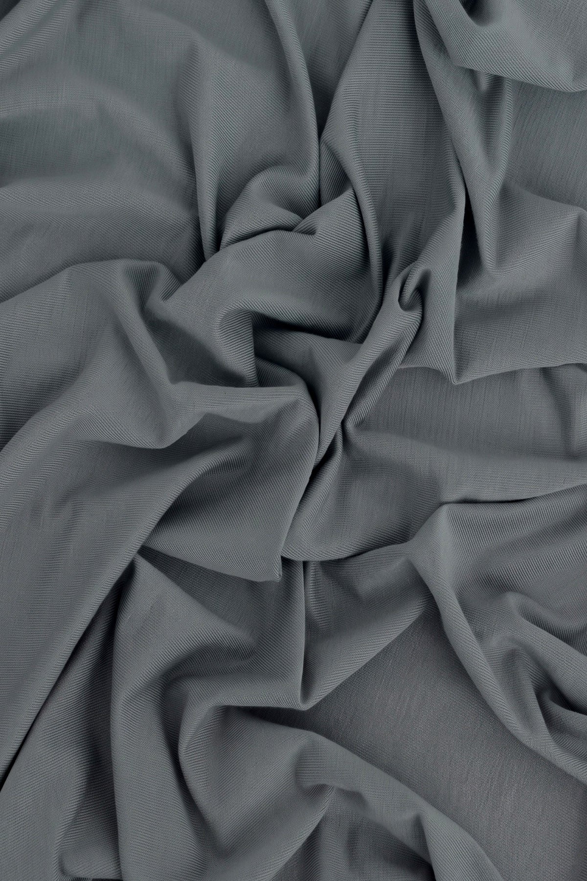 Bamboo triangle jersey hijab in Warm Grey – Summer Breeze (view 5)