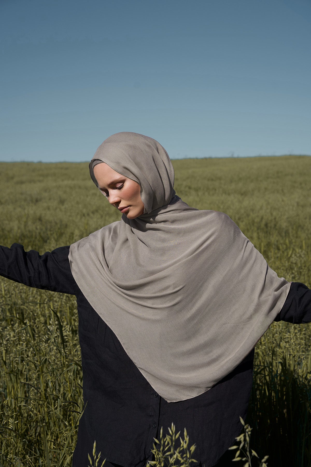Modal Hijab - Taupe