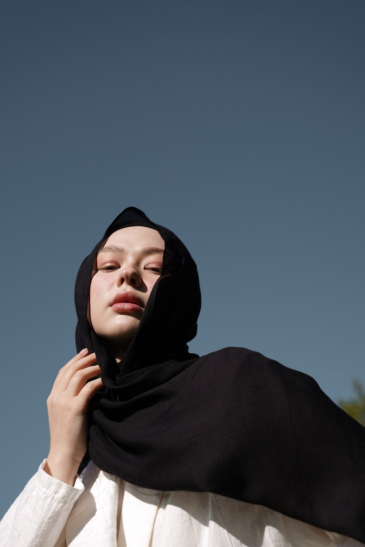 Modal Hijab - Black