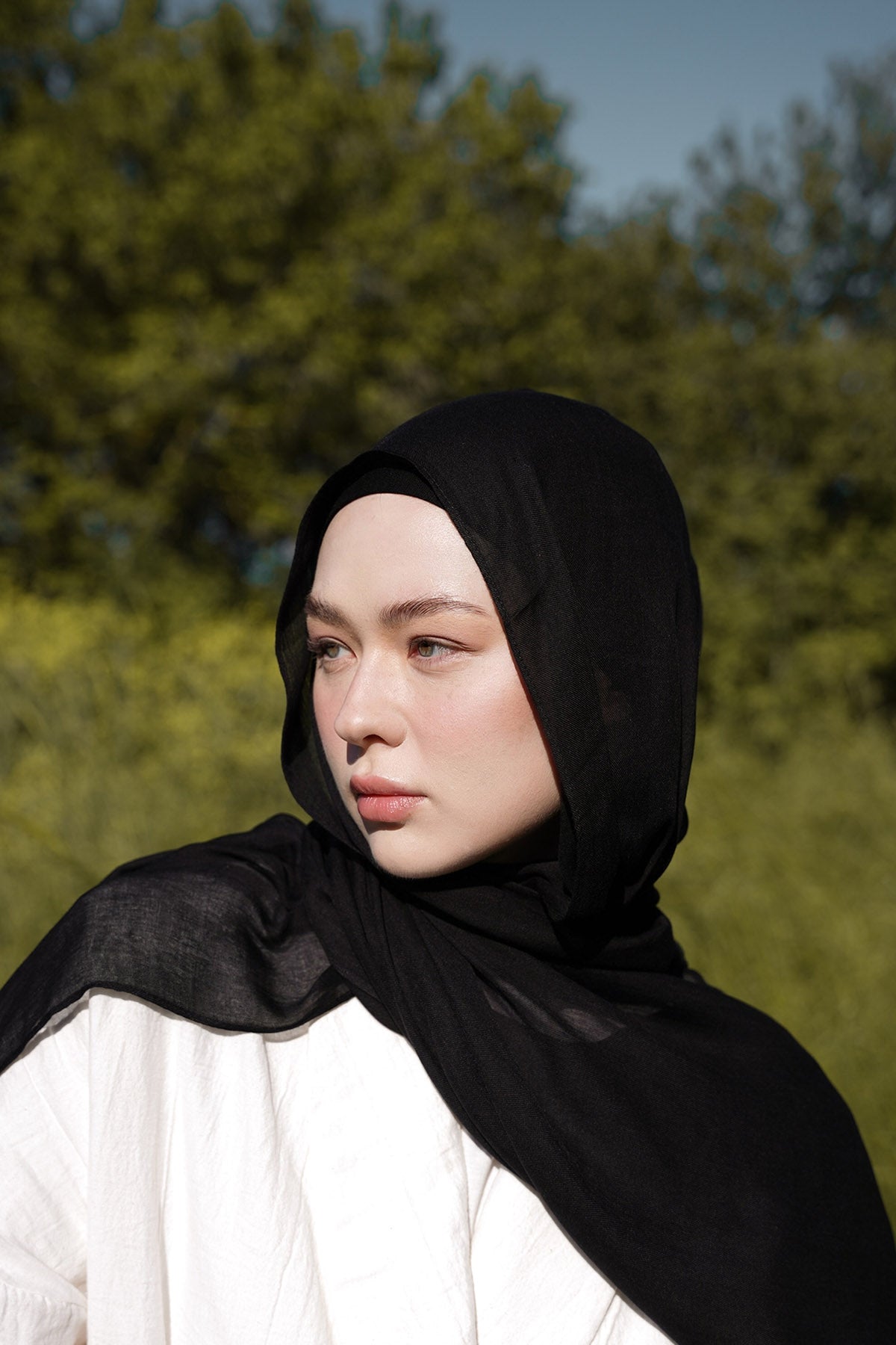 Modal Hijab - Black