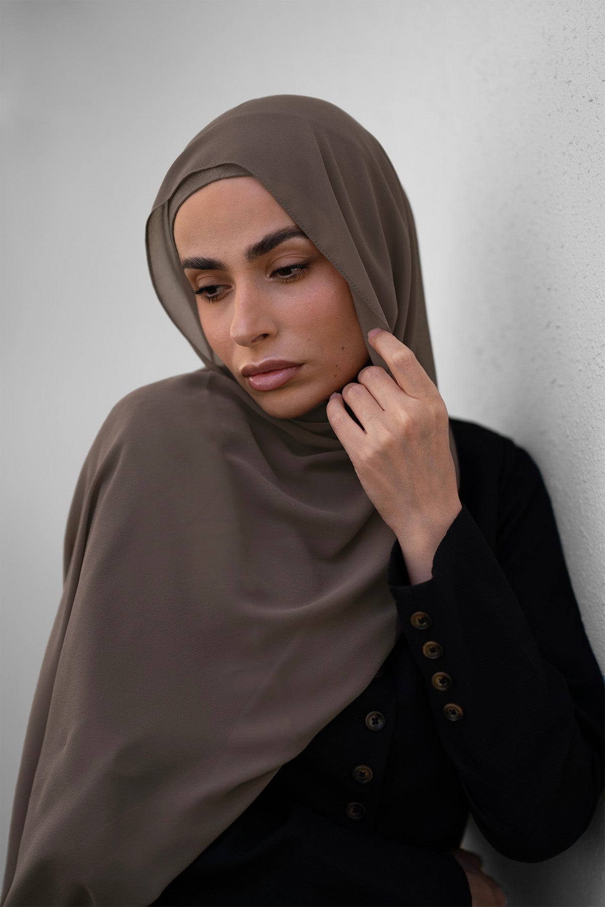 حجاب شيفون - Wood
