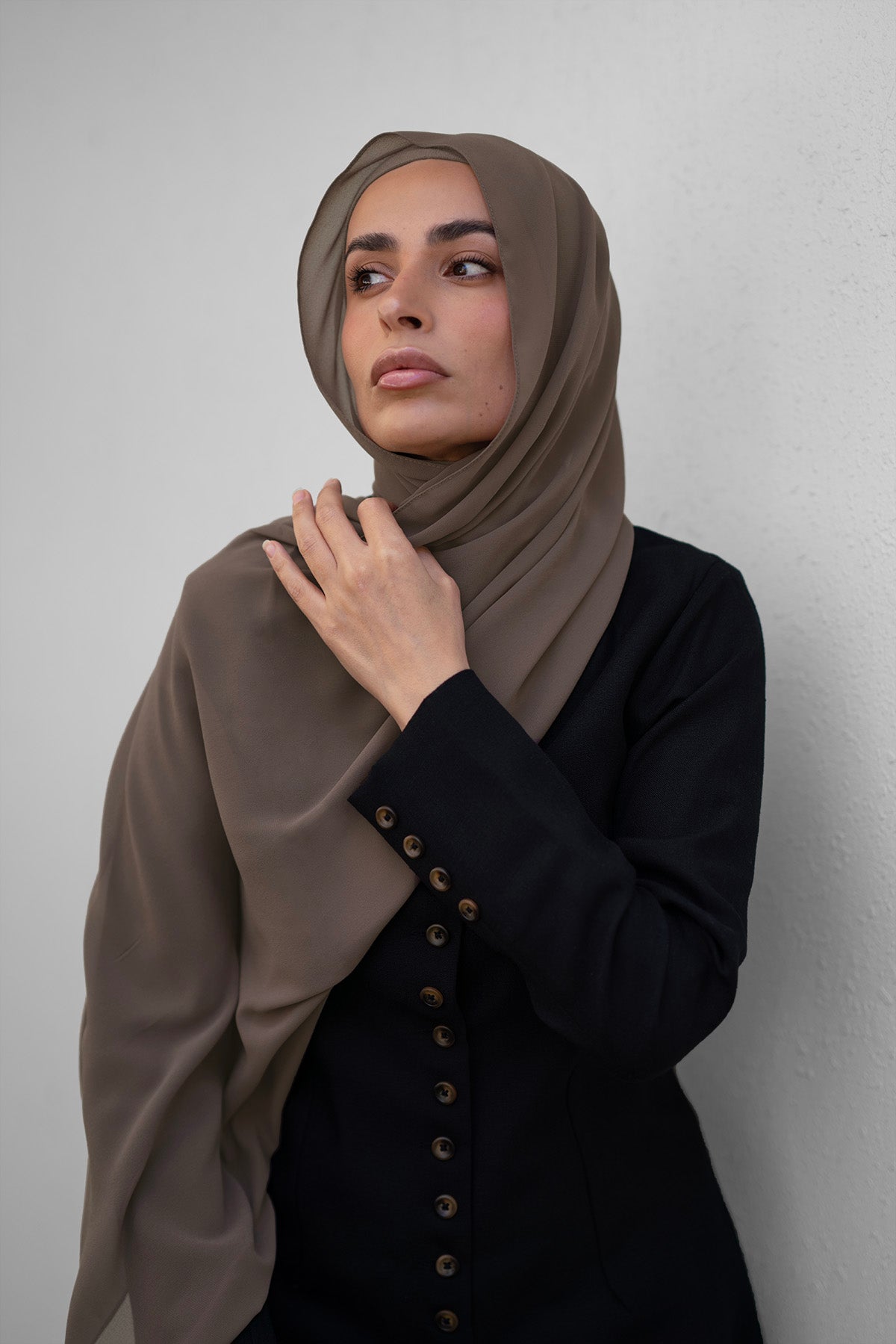 حجاب شيفون - Wood