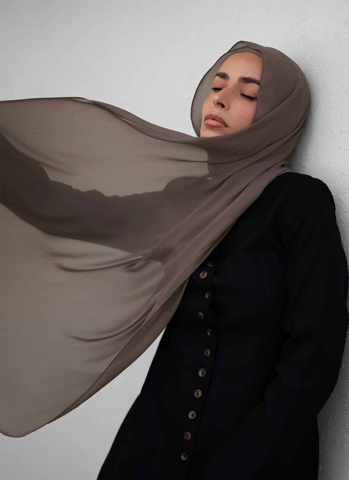 حجاب شيفون - Wood