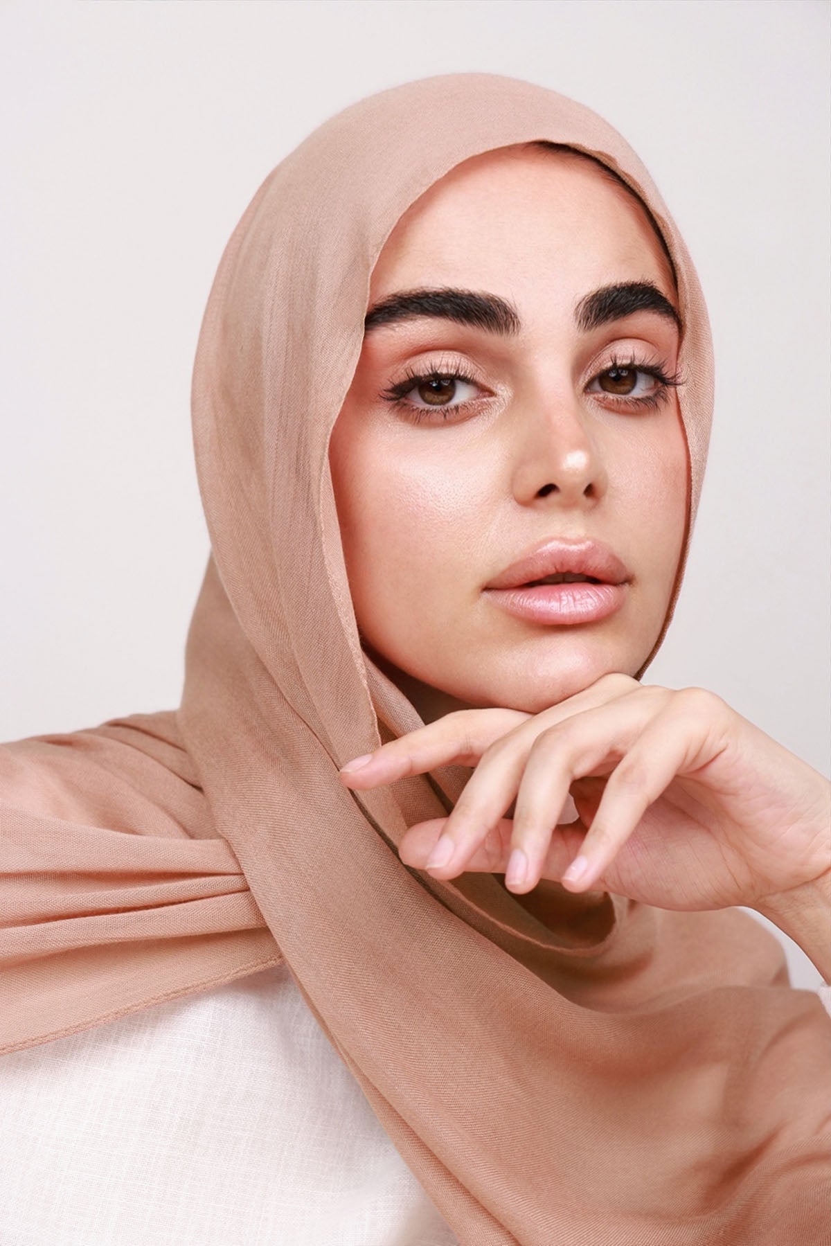 Modal Hijab - Blush