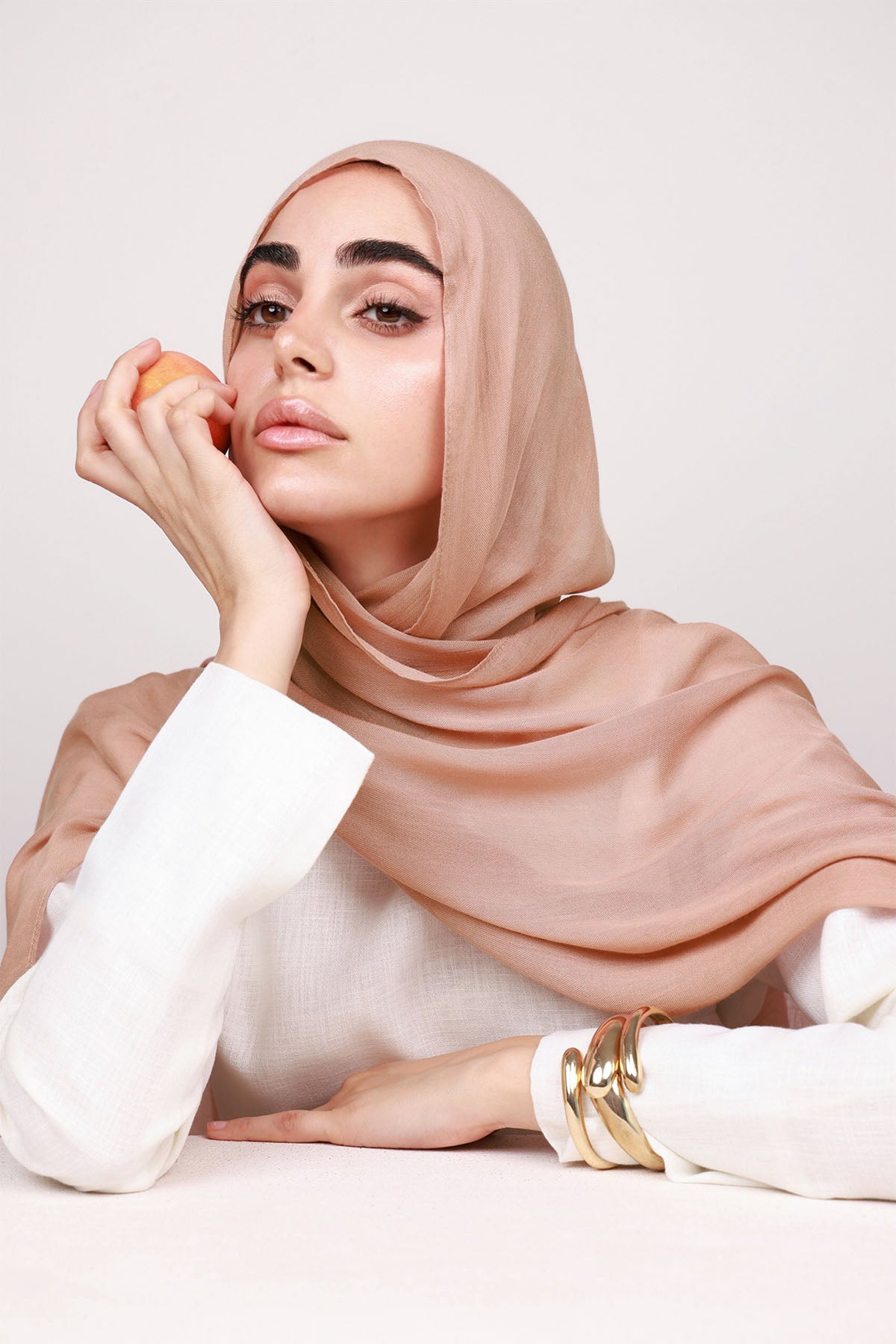 Modal Hijab - Blush