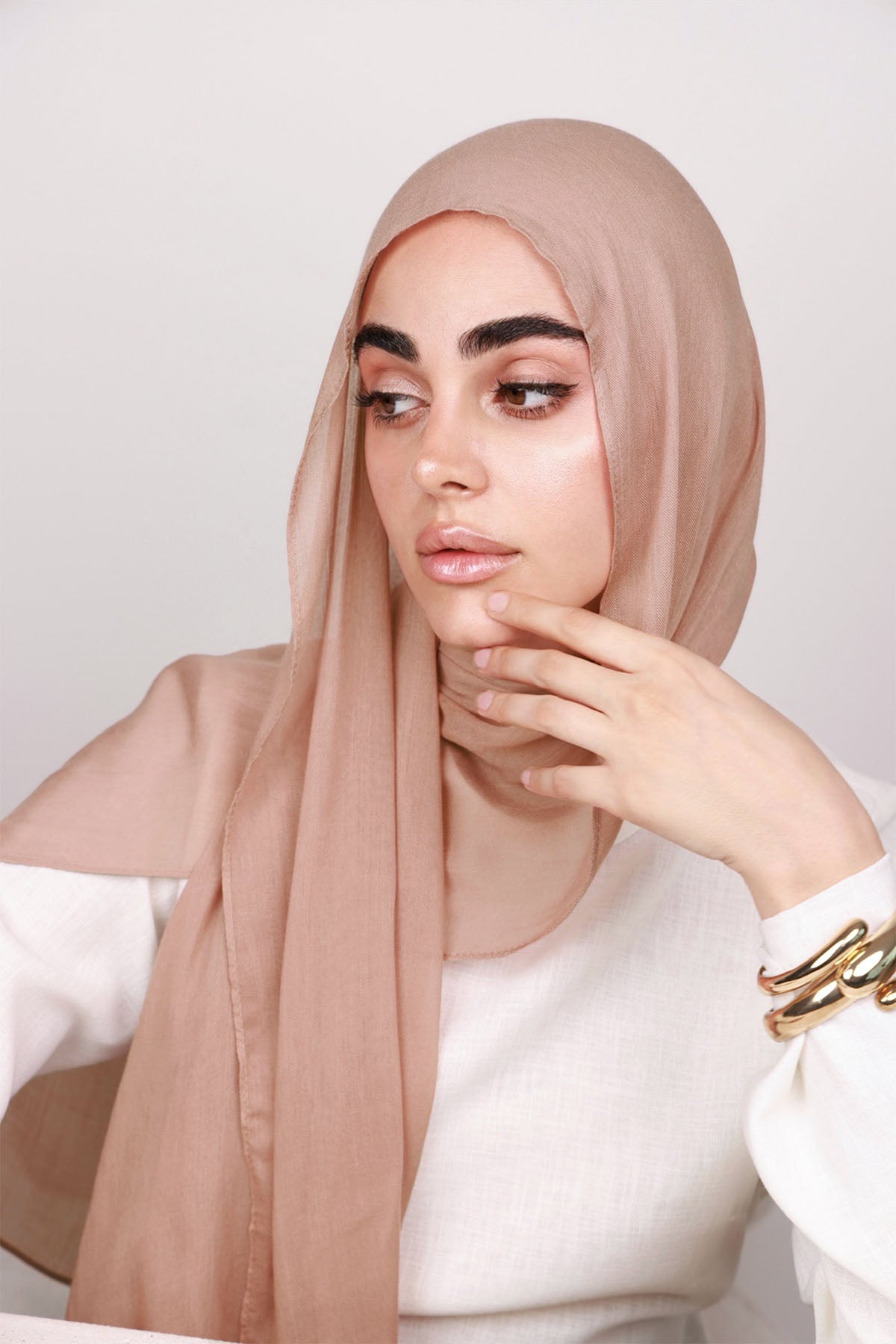 Modal Hijab - Blush