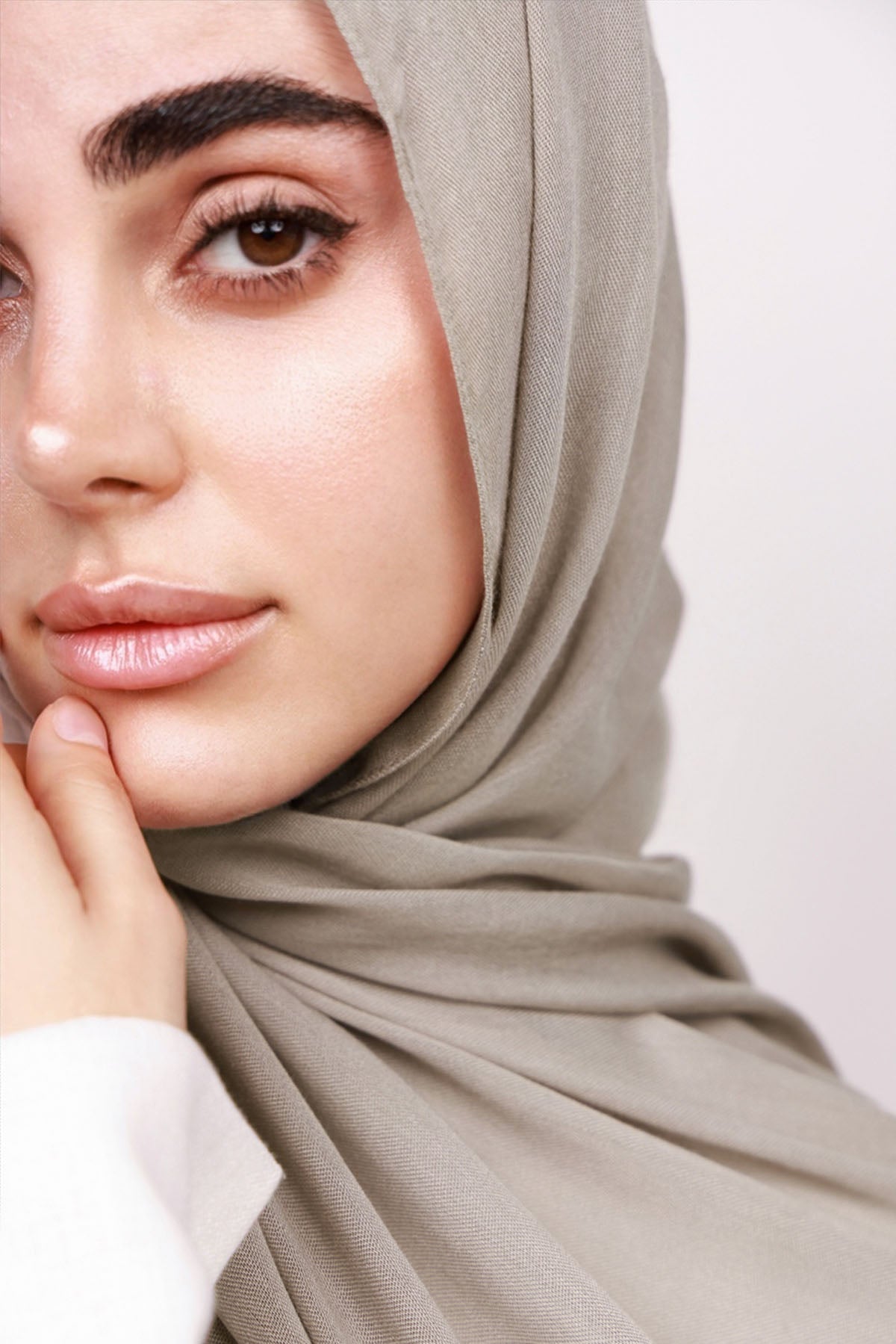 Modal Hijab - Taupe
