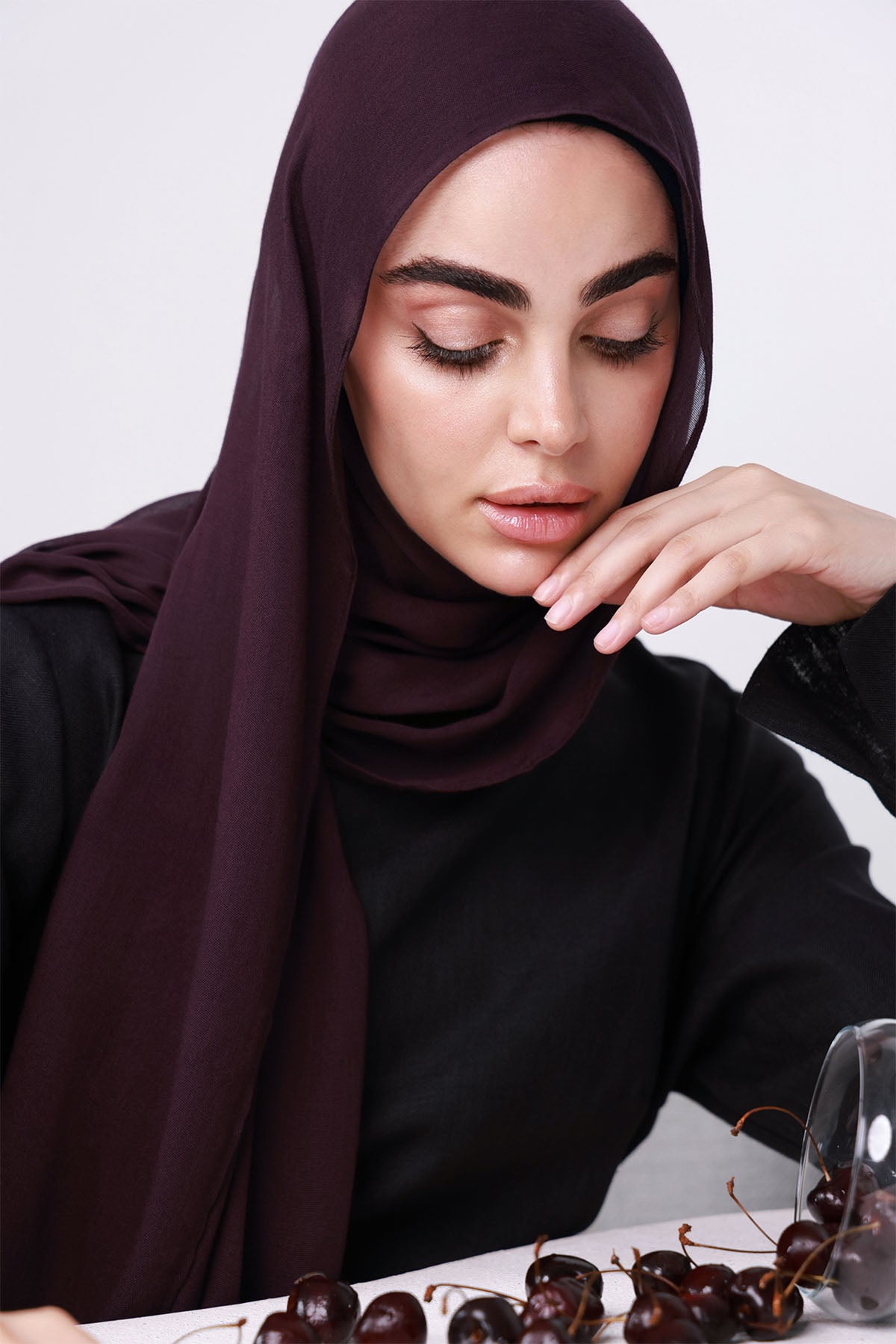 Modal Hijab - Berry