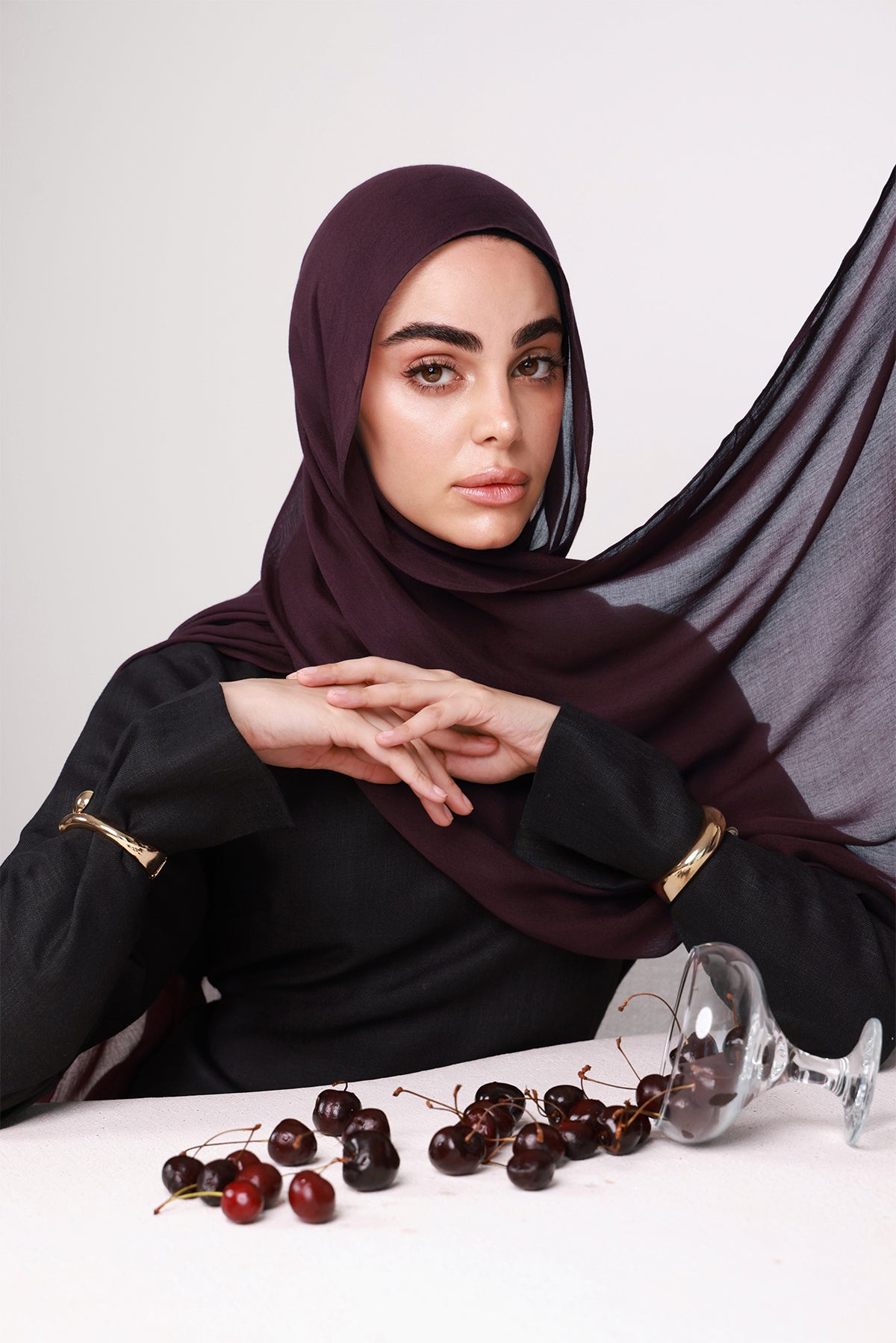Modal Hijab - Berry