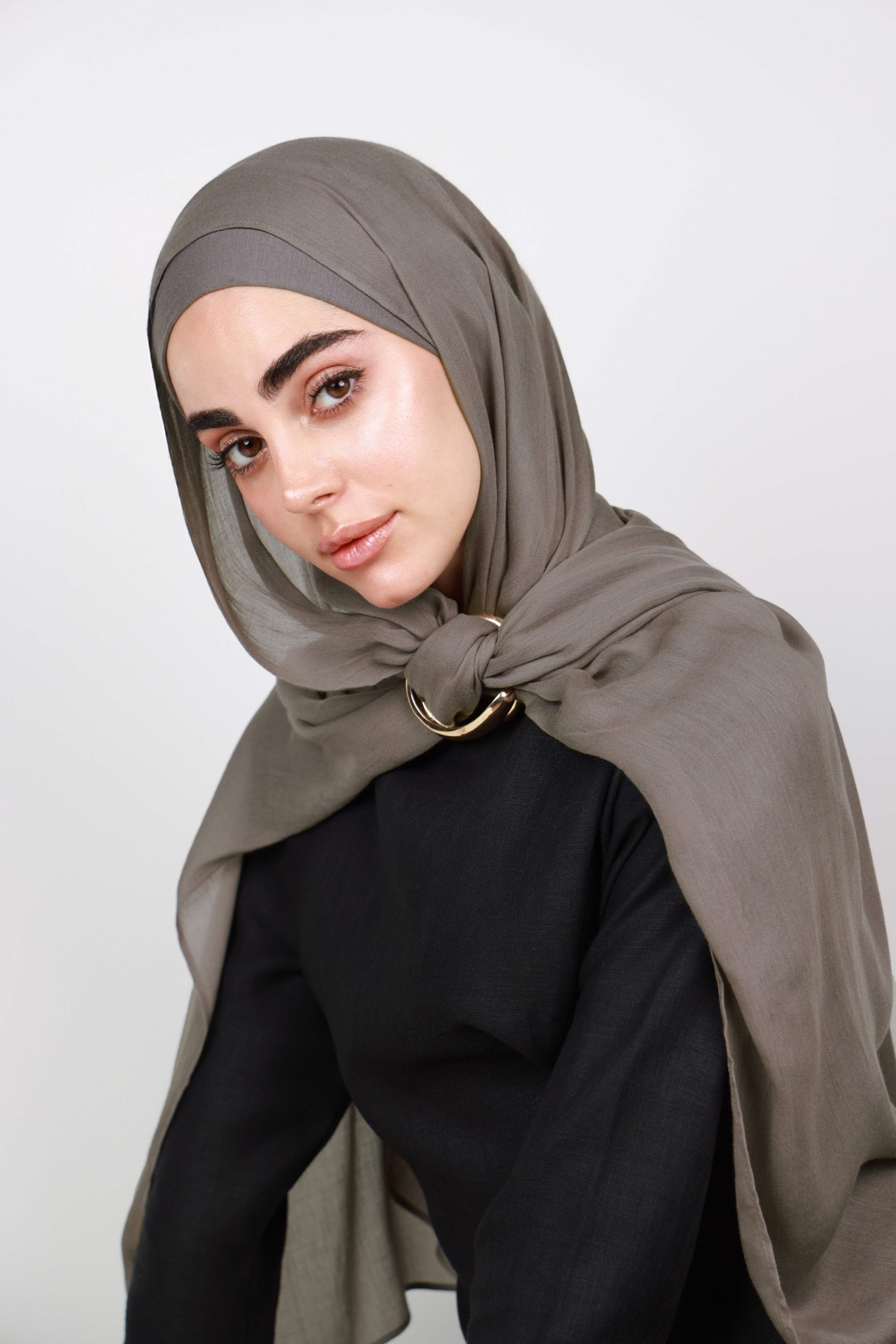 Modal Hijab - Mahogany
