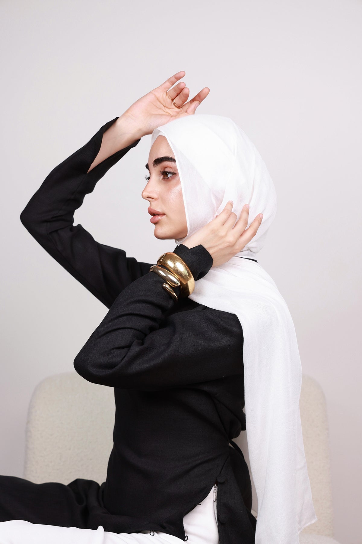 Modal Hijab - Off-White
