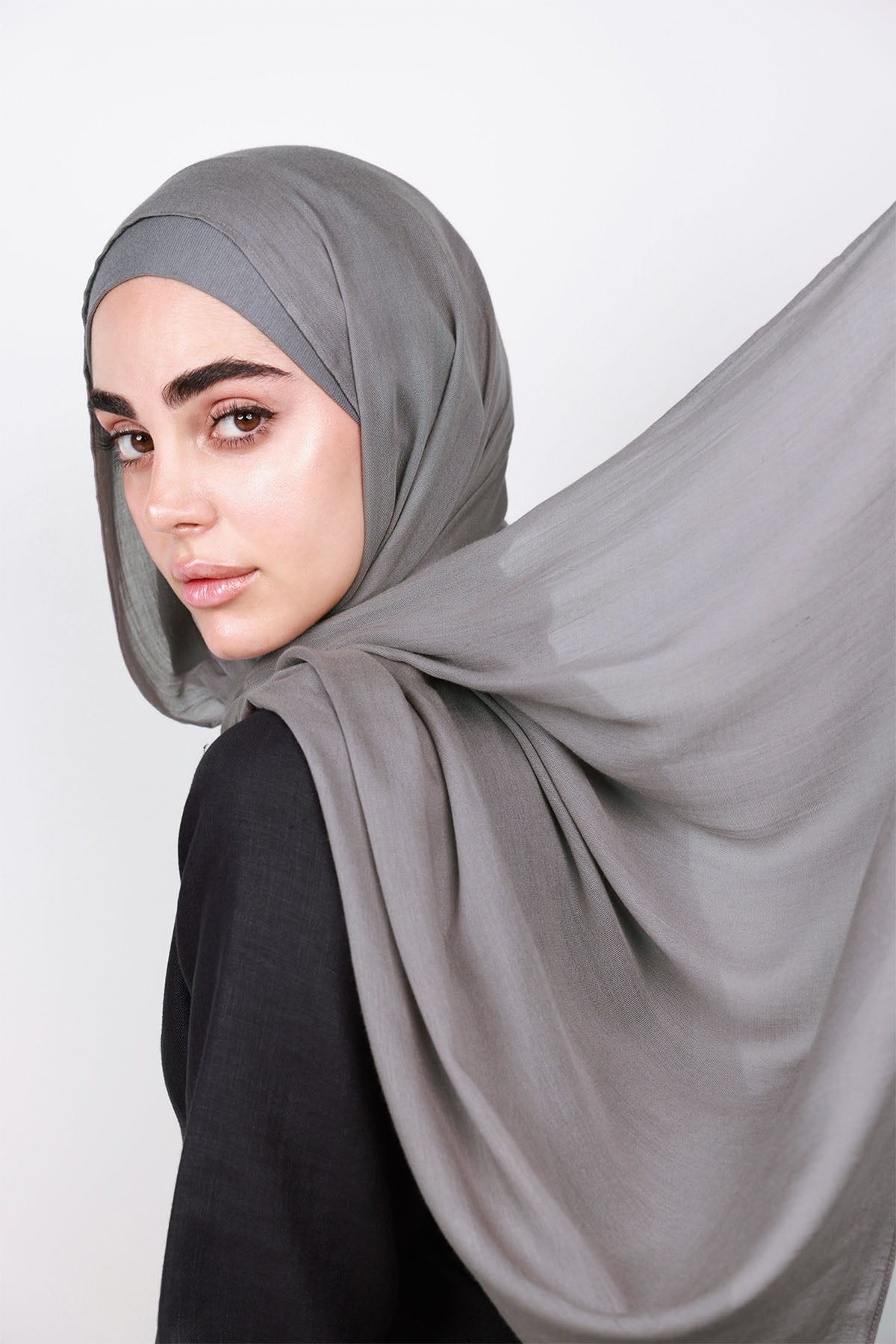 Modal Hijab - Gray