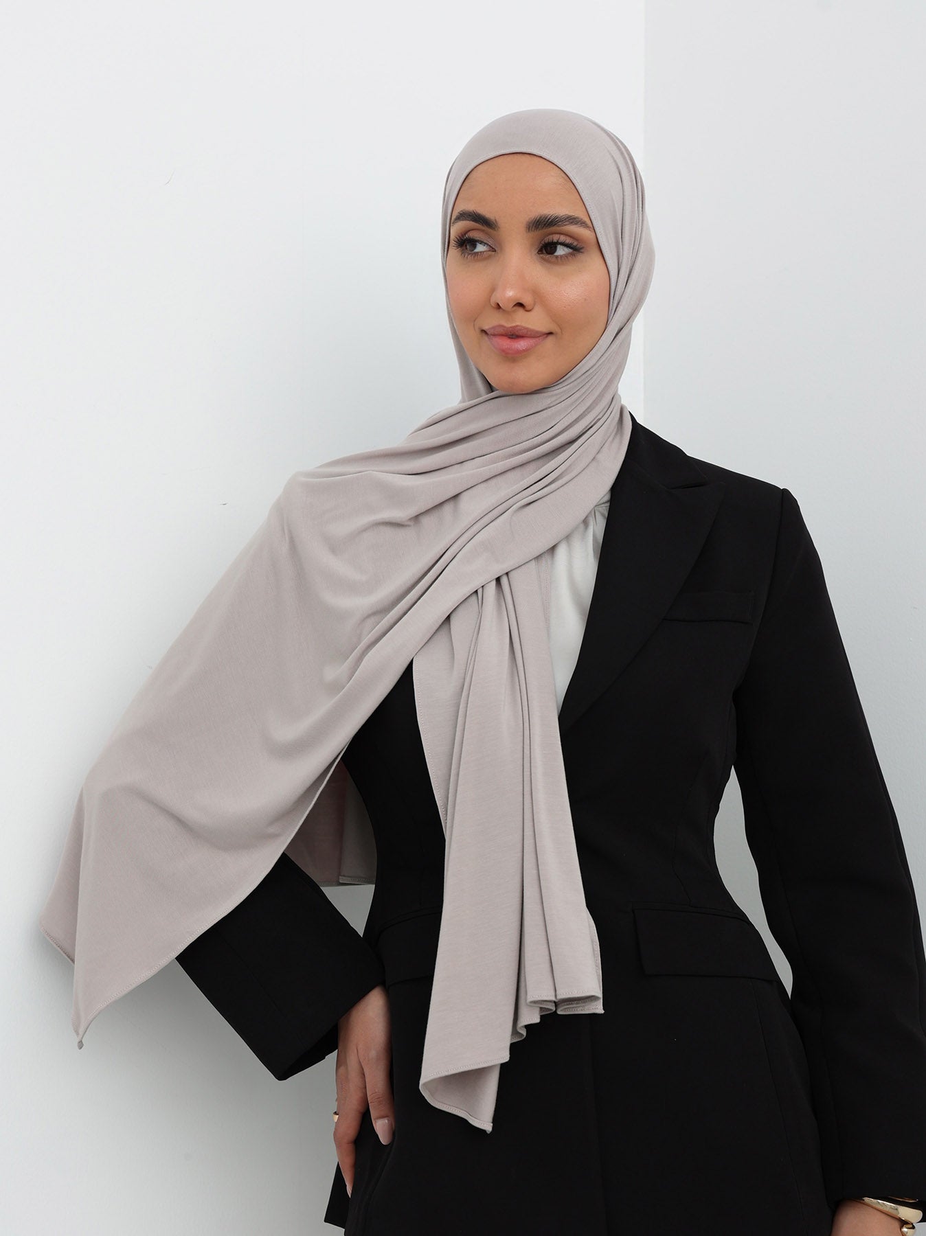 Jersey Hijab - Soft Amber