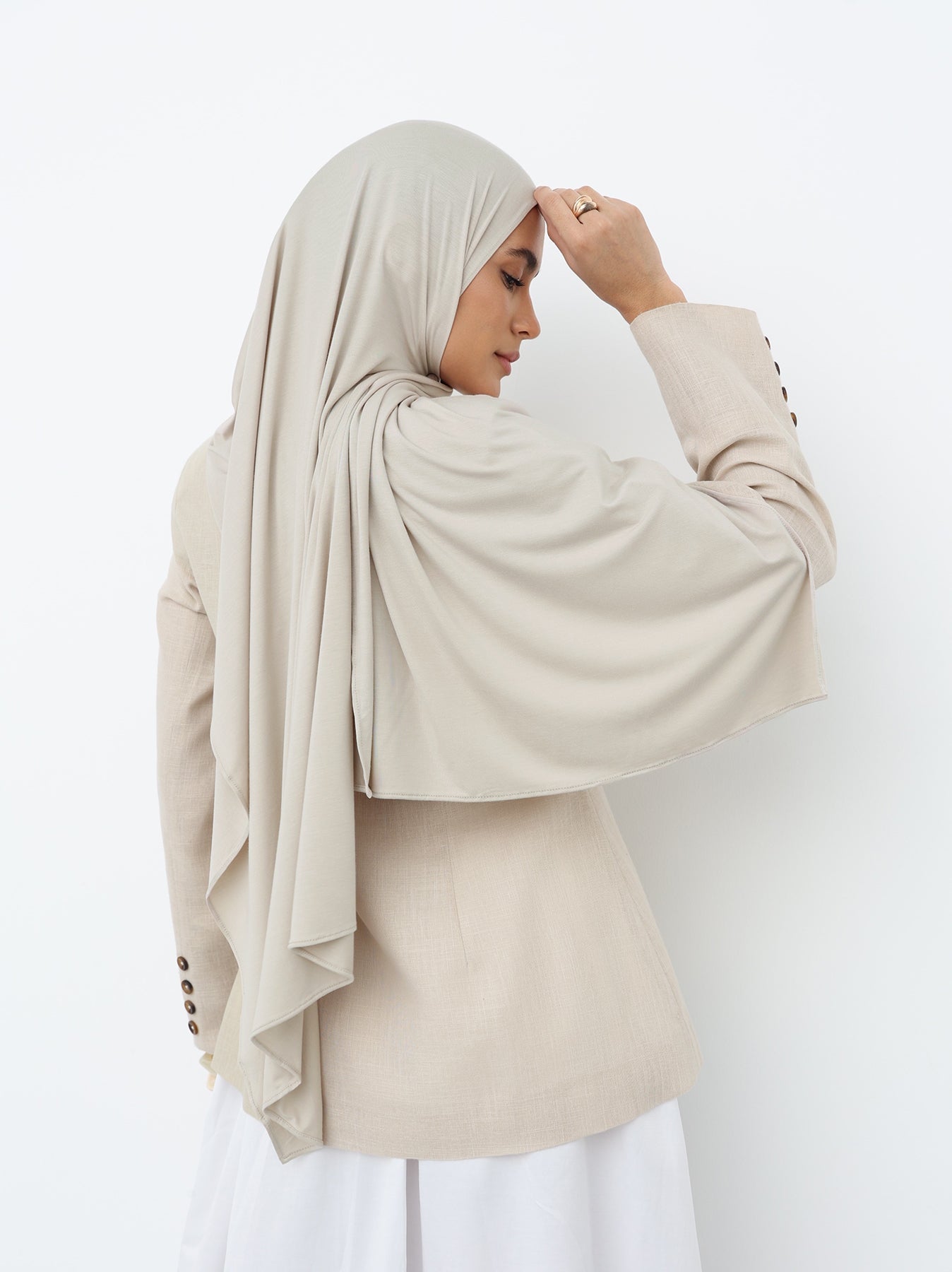 Jersey Hijab - Tofu