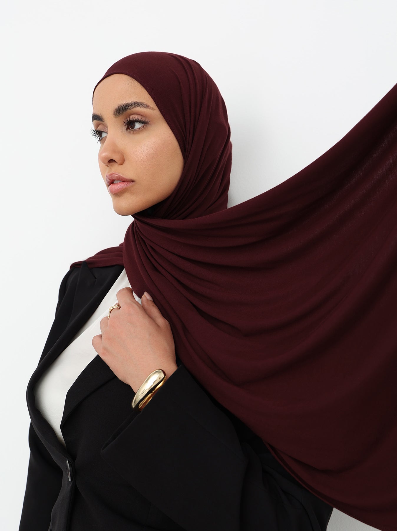 حجاب جرسيه - Berry