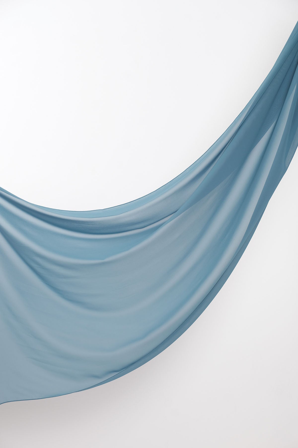 حجاب شيفون - Metallic Blue