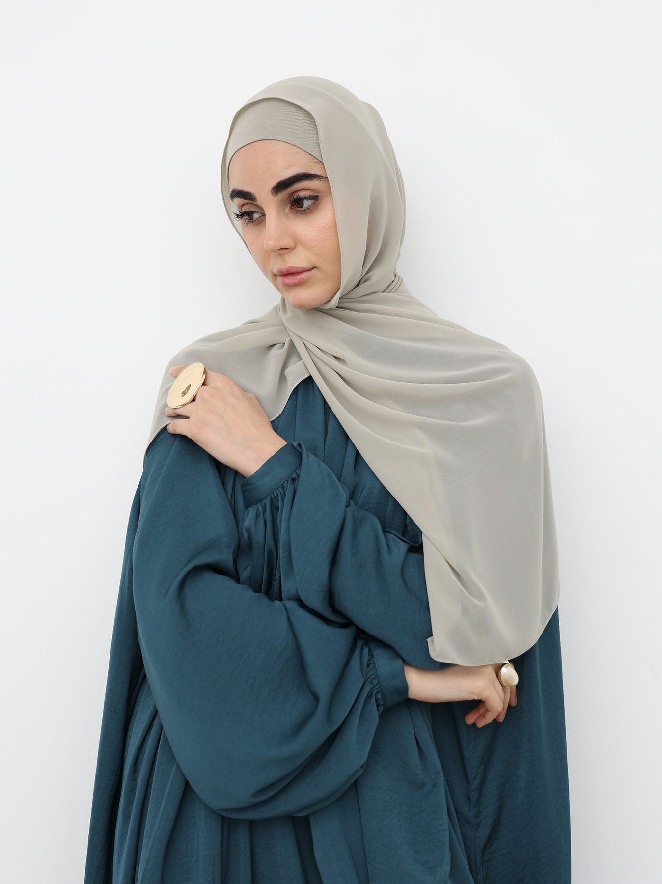 Mini Chiffon - Pastel Grey