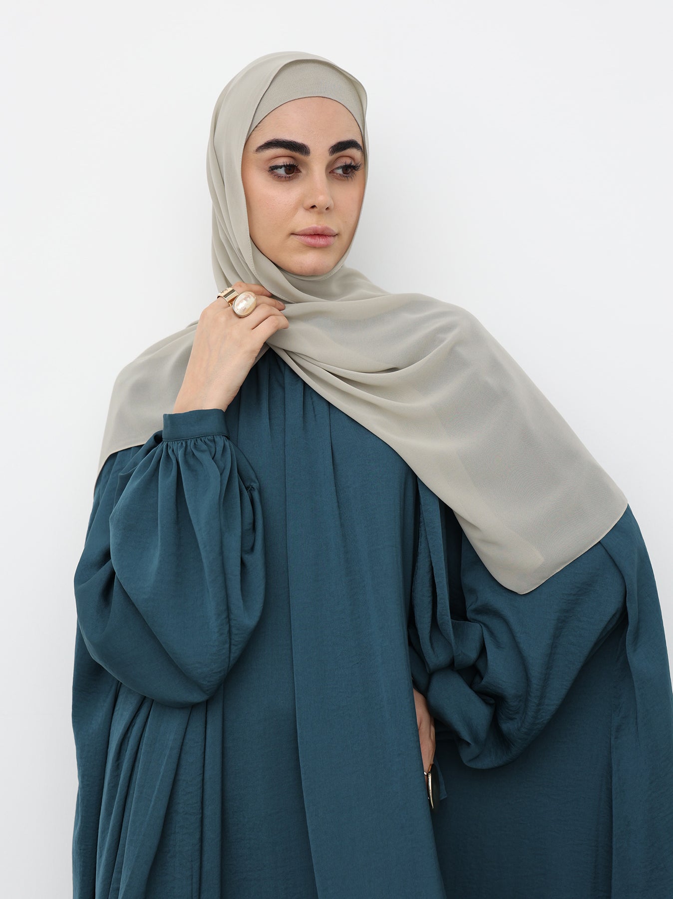 Mini Chiffon - Pastel Grey