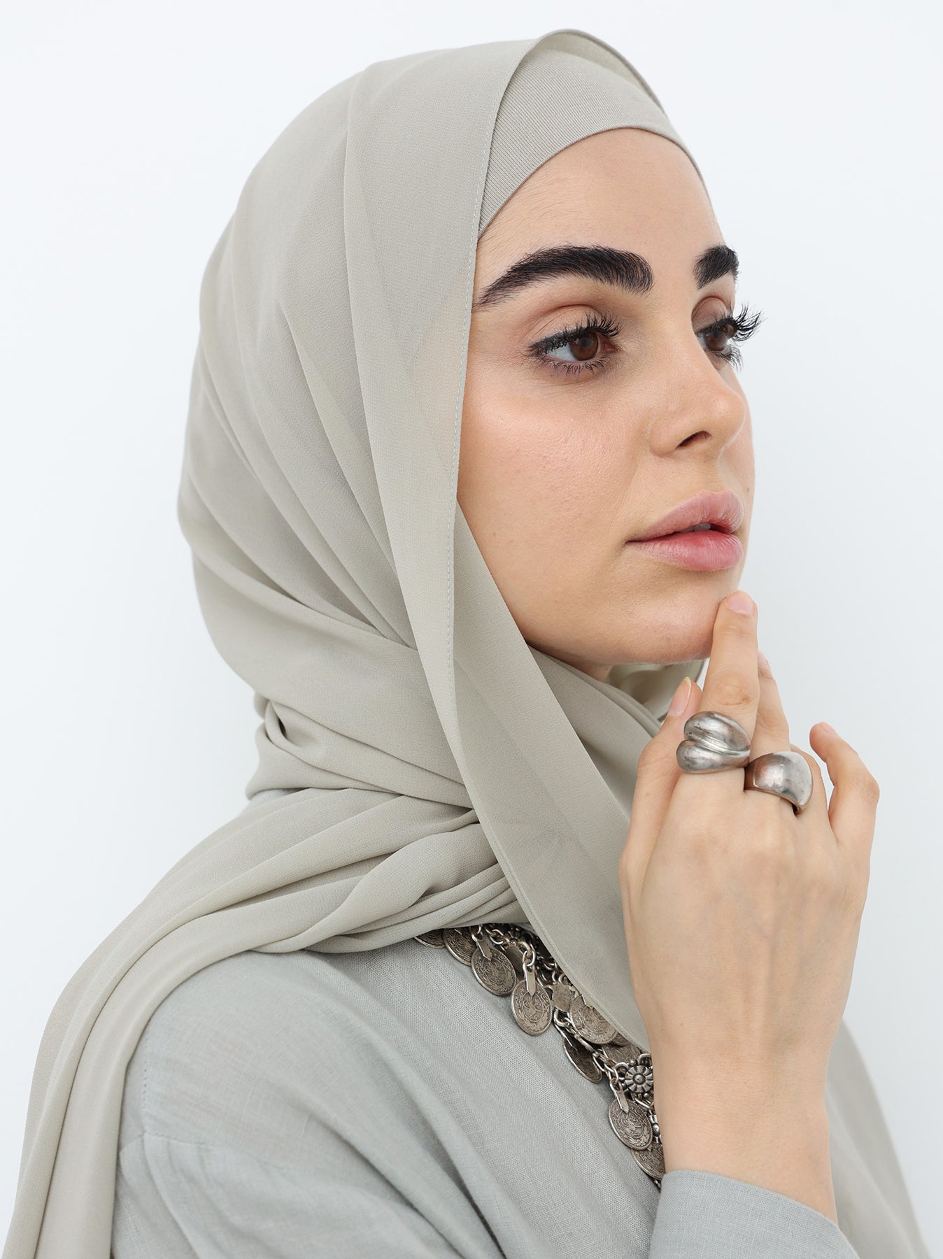 Matching Set - Pastel Grey