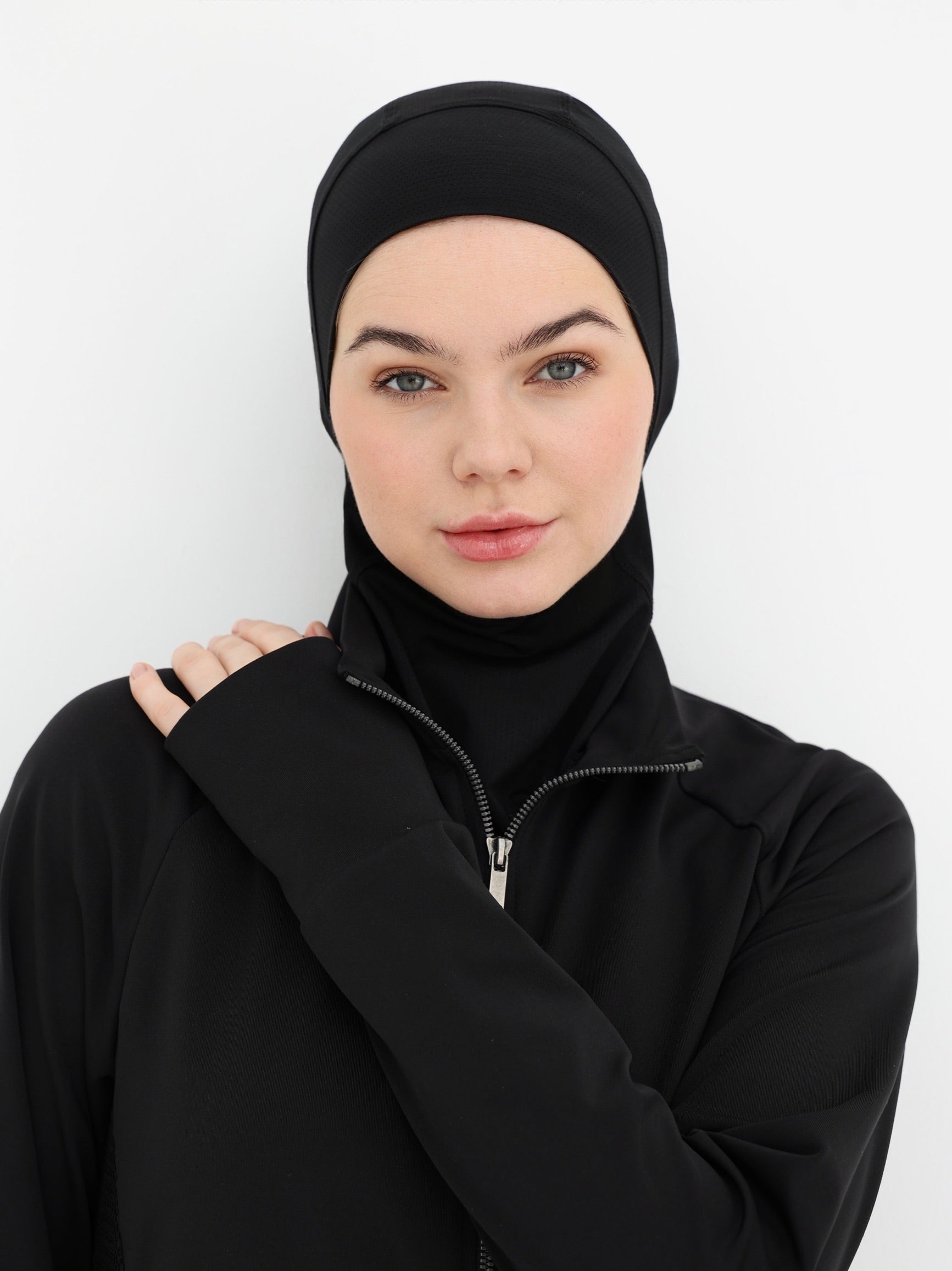 Sport Hijab-Black color