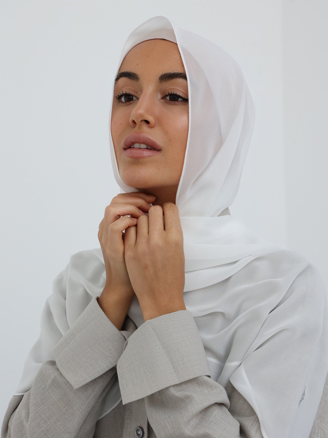 Chiffon Set - Off-White