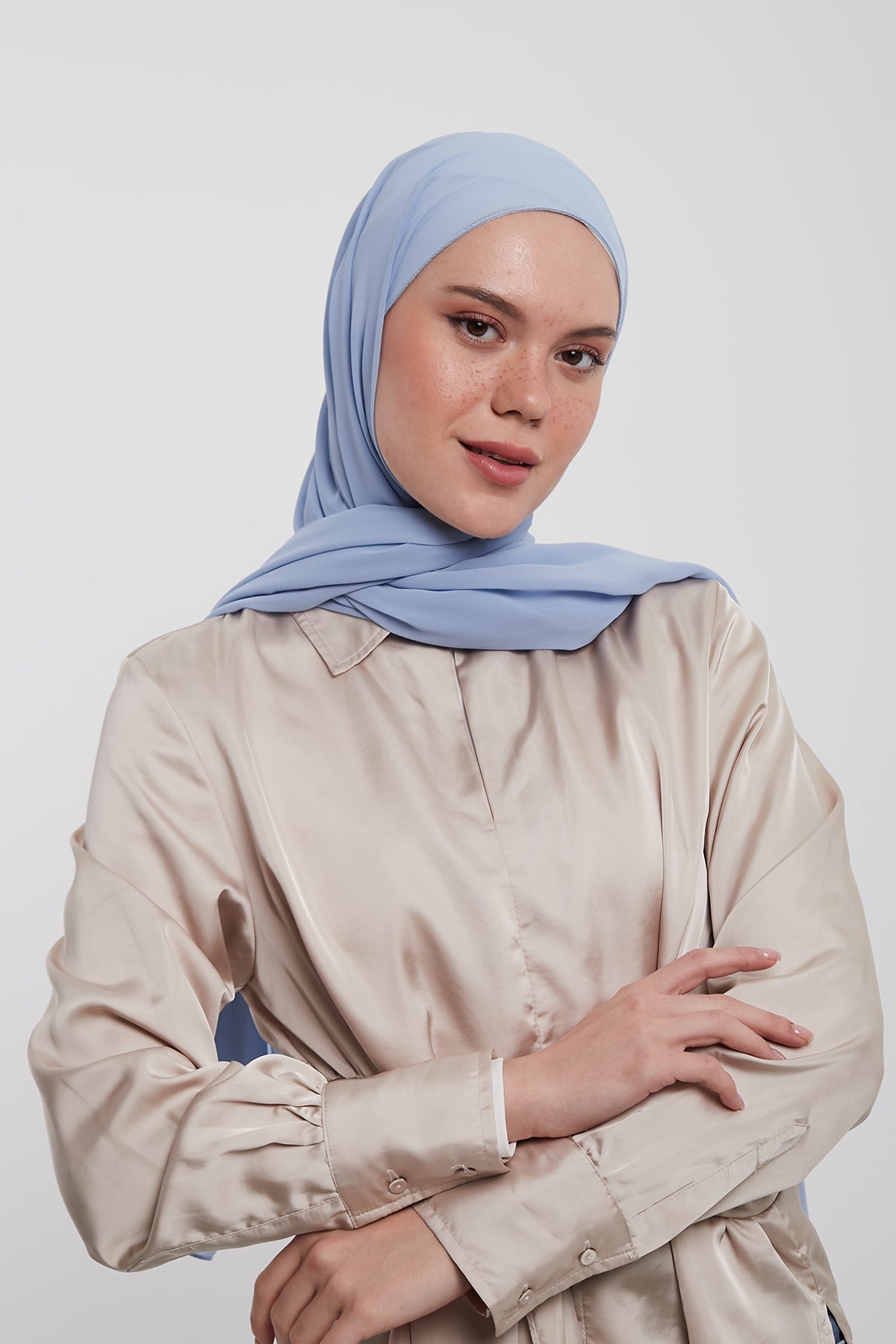 حجاب شيفون - Rock Blue
