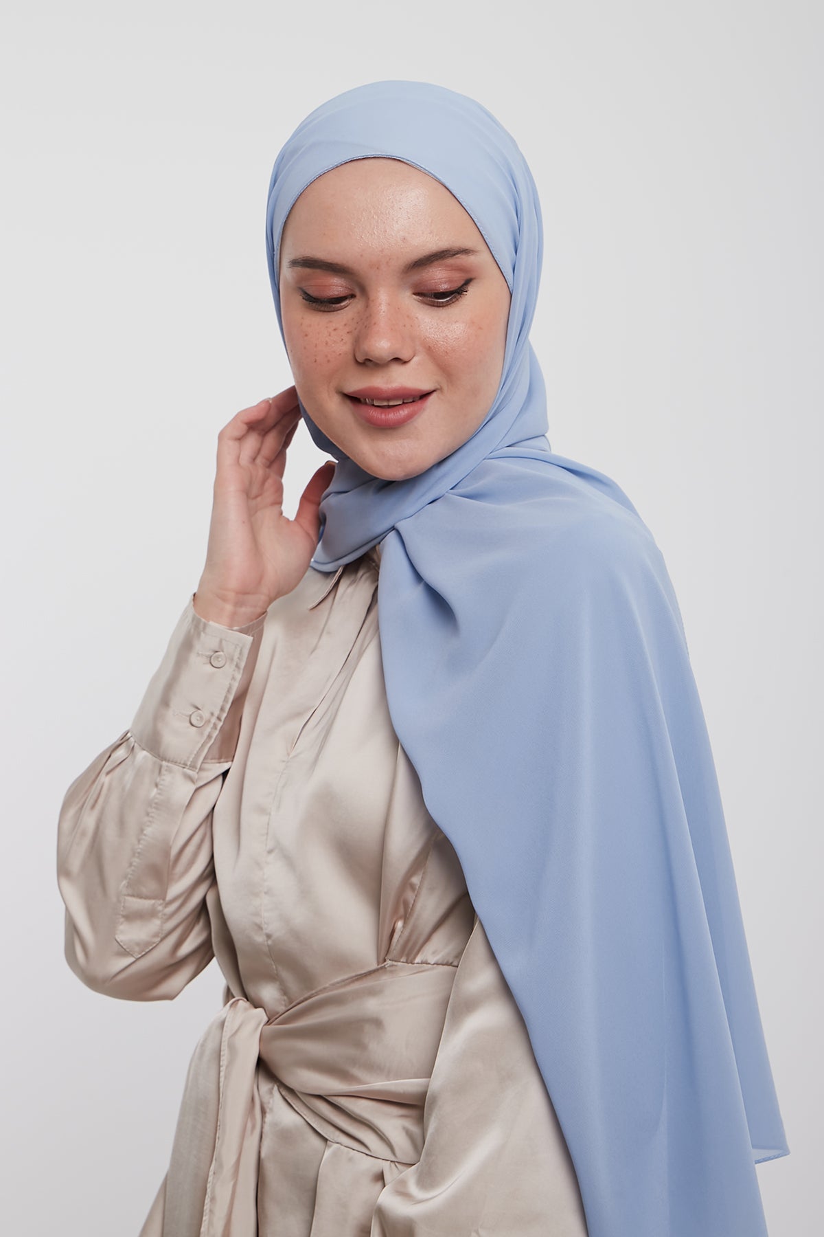 حجاب شيفون - Rock Blue